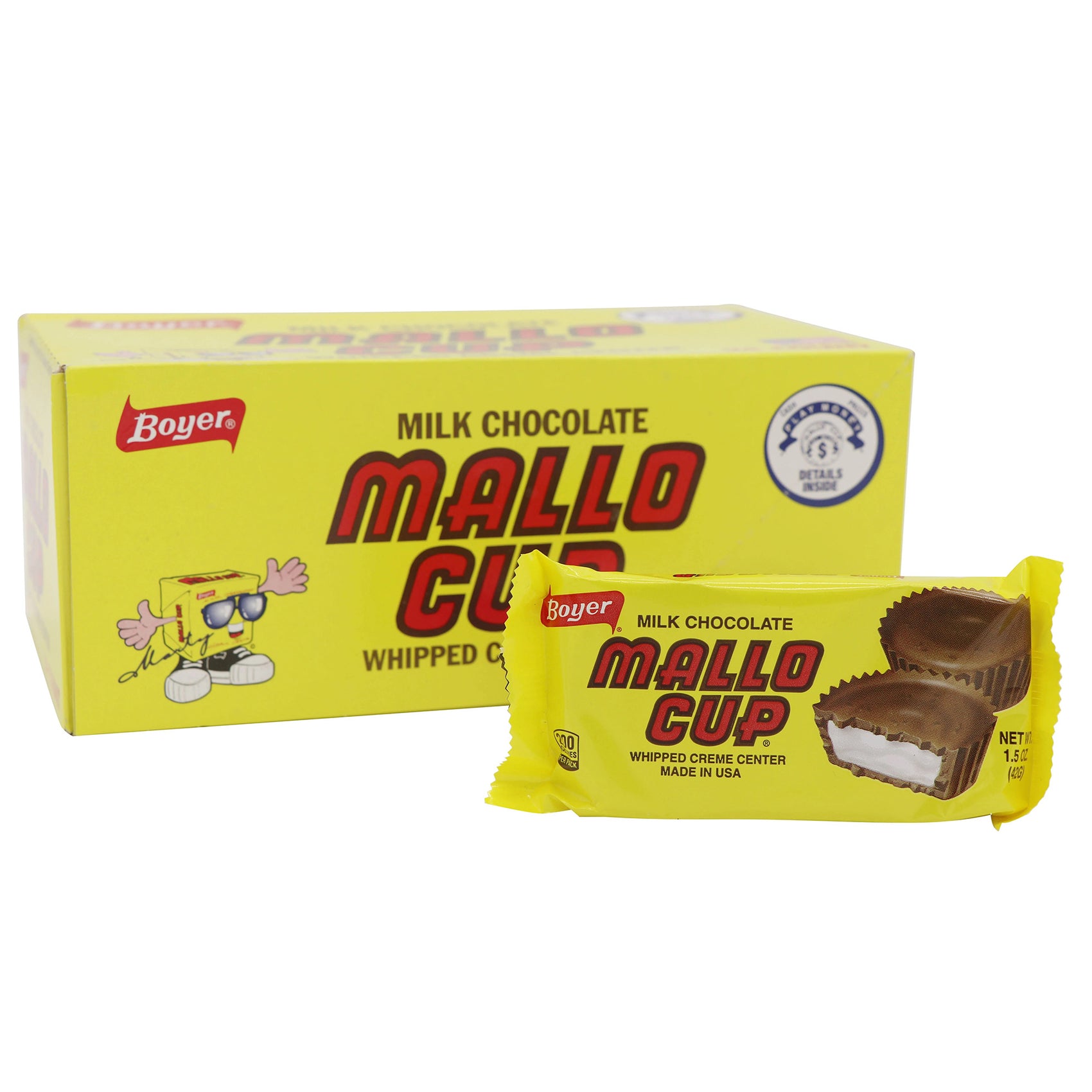 Boyer Mallo Cups, 1.5oz, 24ct Case