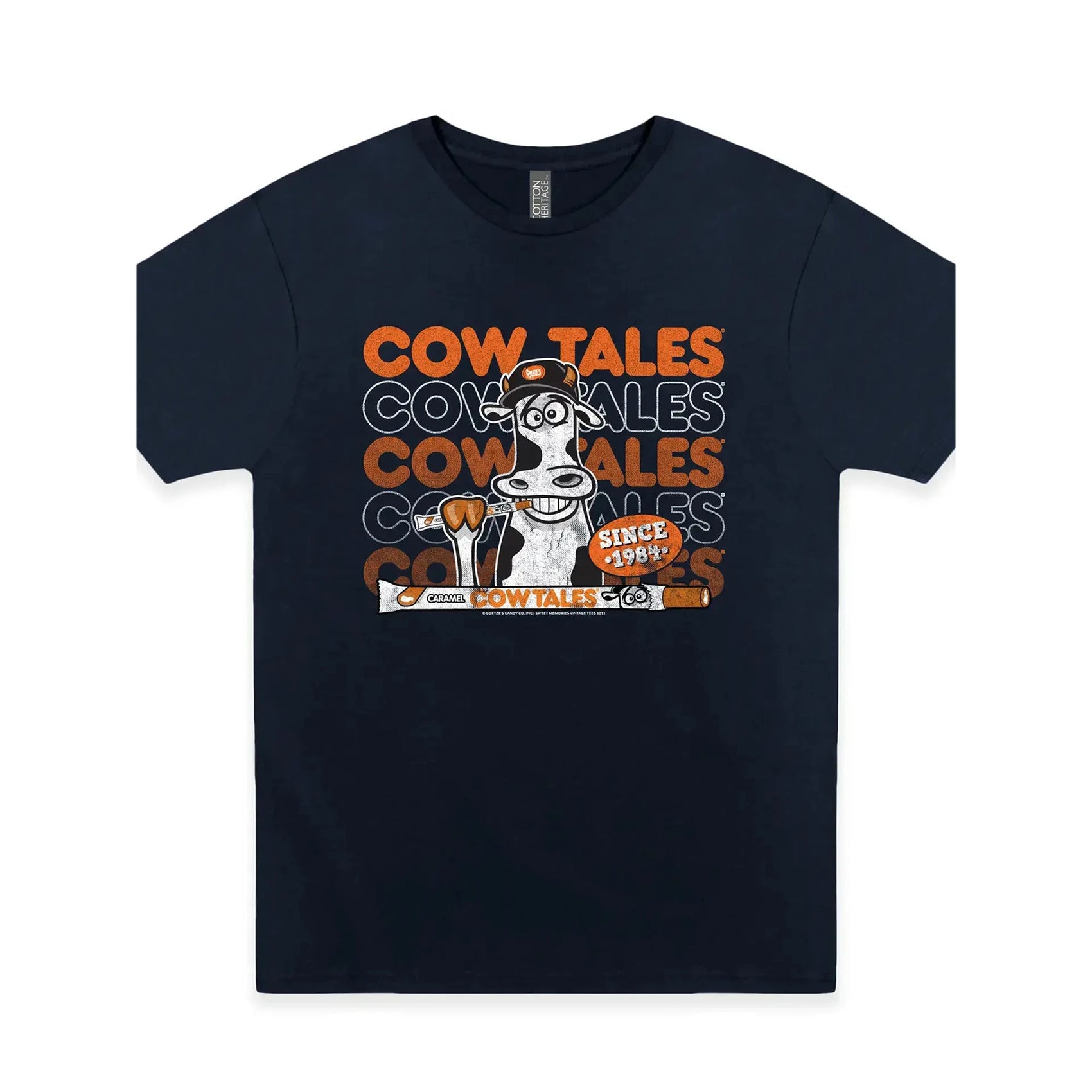 Goetze's Cow Tales Brand Vintage T-Shirt, Tee