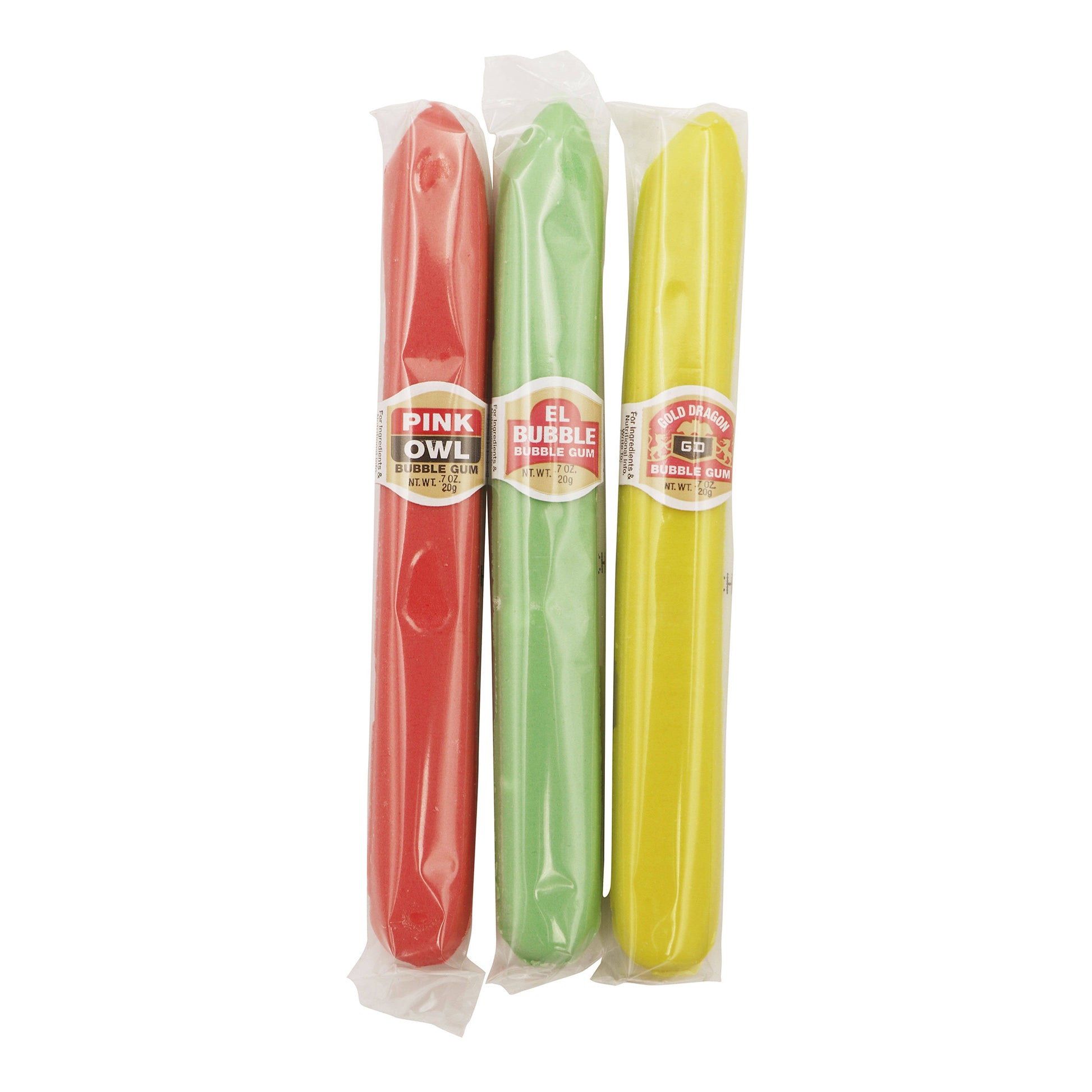 El Bubble Assorted Bubble Gum Cigar, 36ct