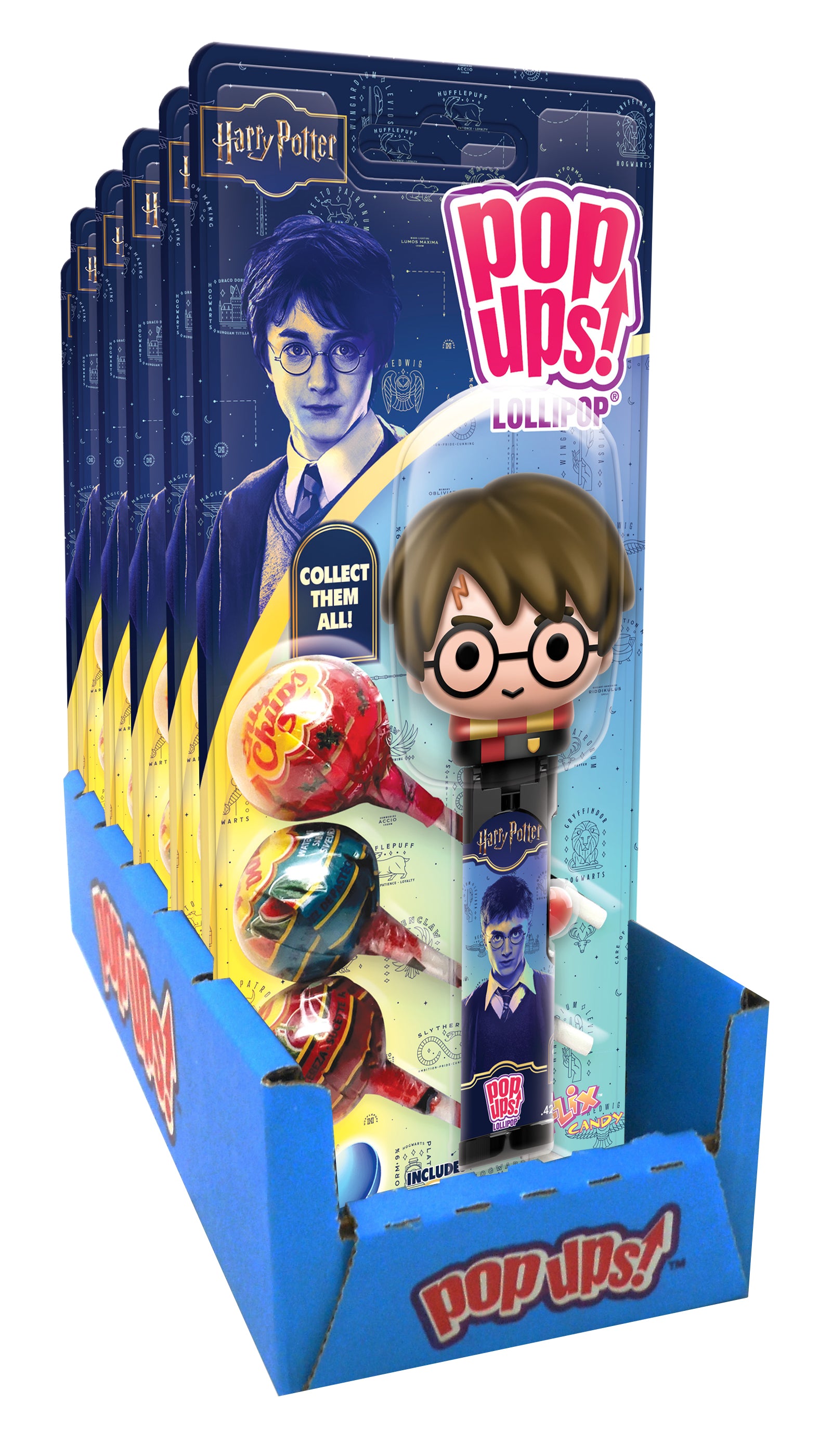 Pop-Ups Lollipop - Harry Potter, 6ct