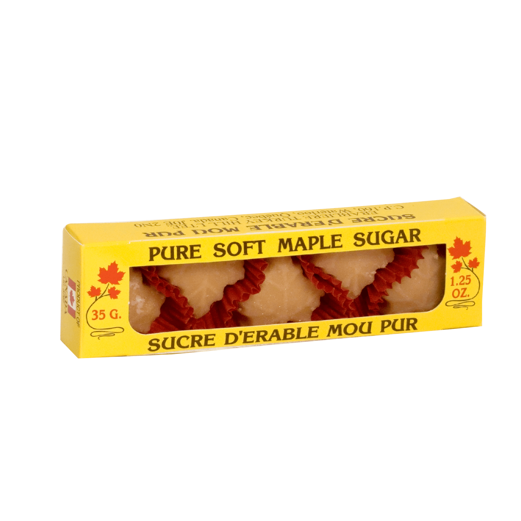 Turkey Hill Pure Soft Maple Sugar, 1.25oz, 24ct Case