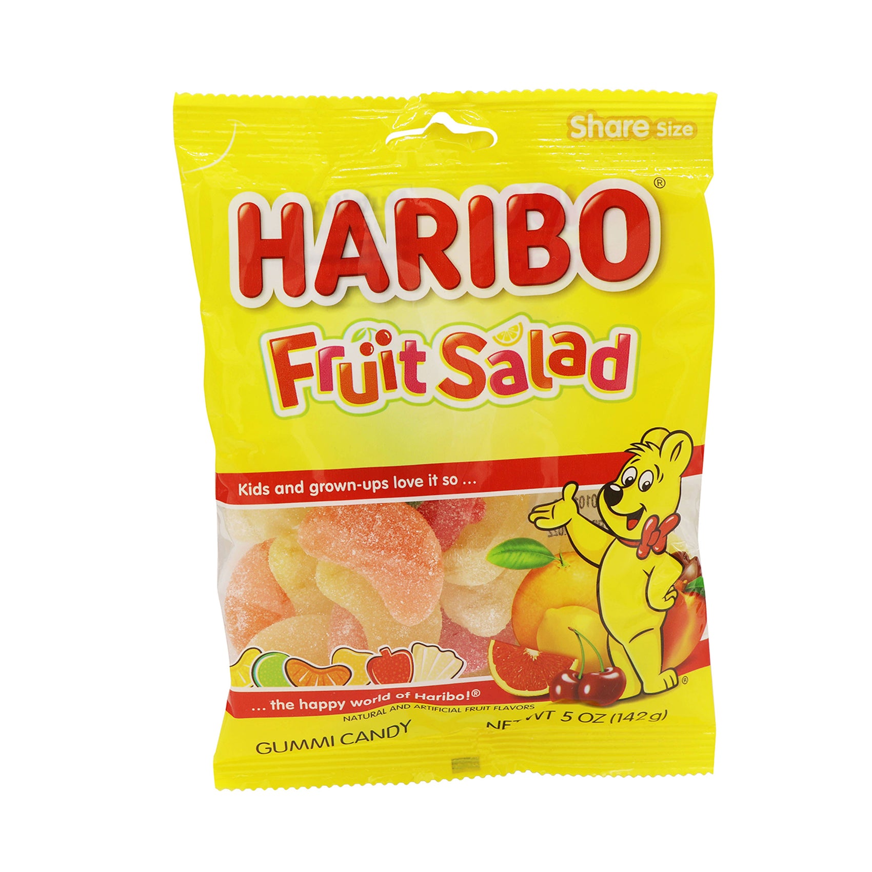 Haribo Fruit Salad, 5oz, 12ct Case