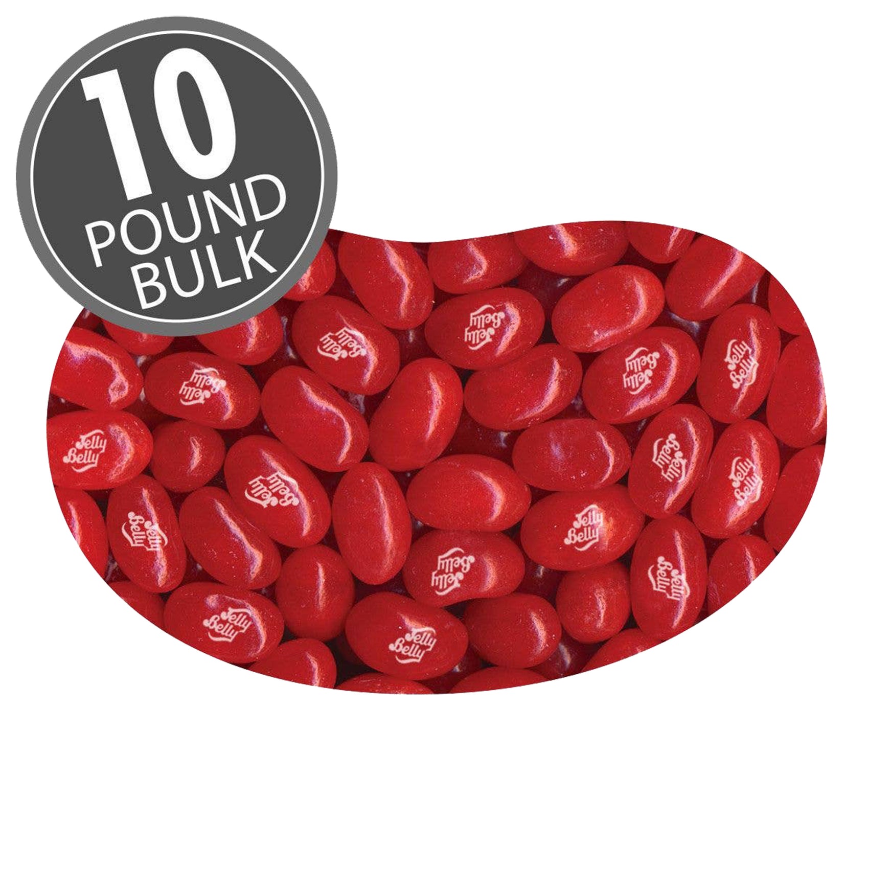 Jelly Belly Sizzling Cinnamon Jelly Beans 10Lbs Bulk Candy