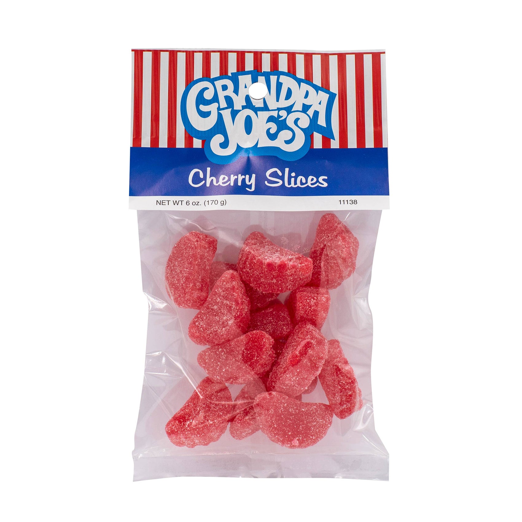 Grandpa Joe's Peg Bags, Cherry Slices, 6oz, 12 Ct Case