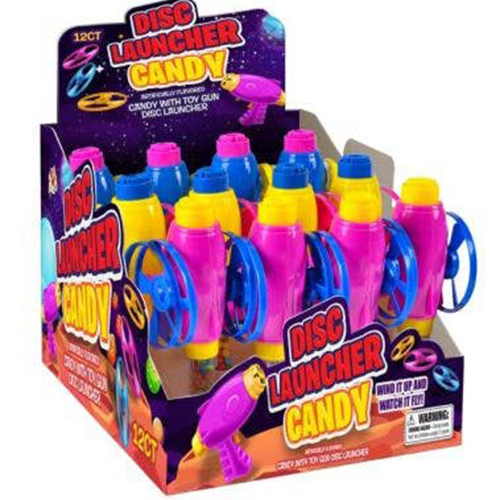 Albert's Disc Launcher w/Candy, 12ct