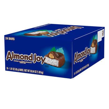 Almond Joy Candy Bar 1.61oz, 24ct