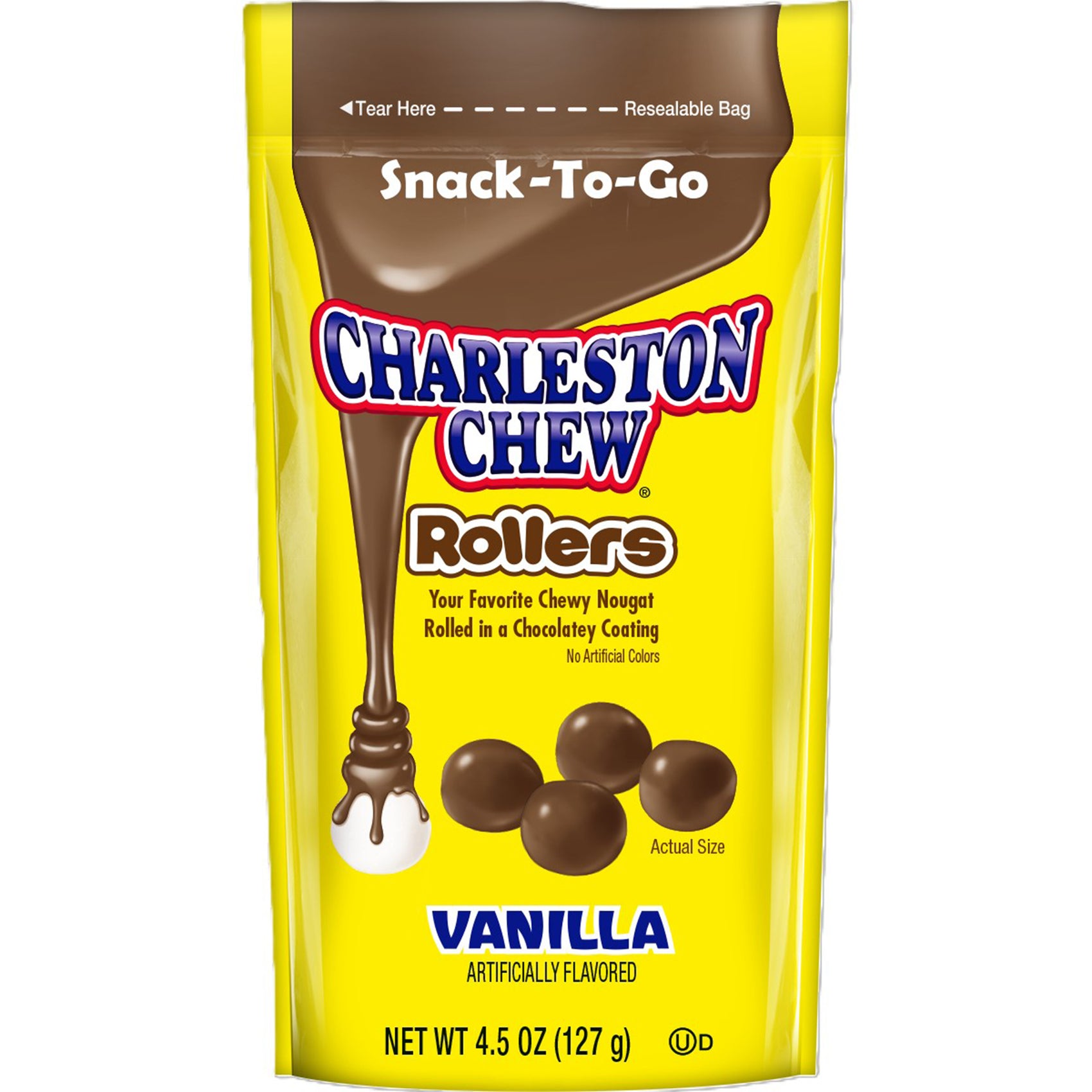 Charleston Chew Rollers 4.5oz Snack-to-go Bag 12ct