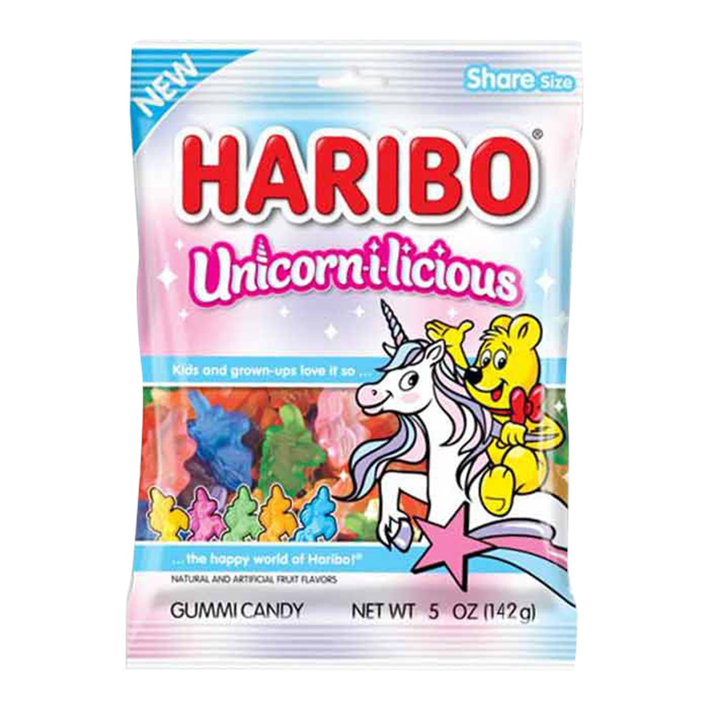 Haribo Unicorn-i-licious, 5oz, 12ct Case