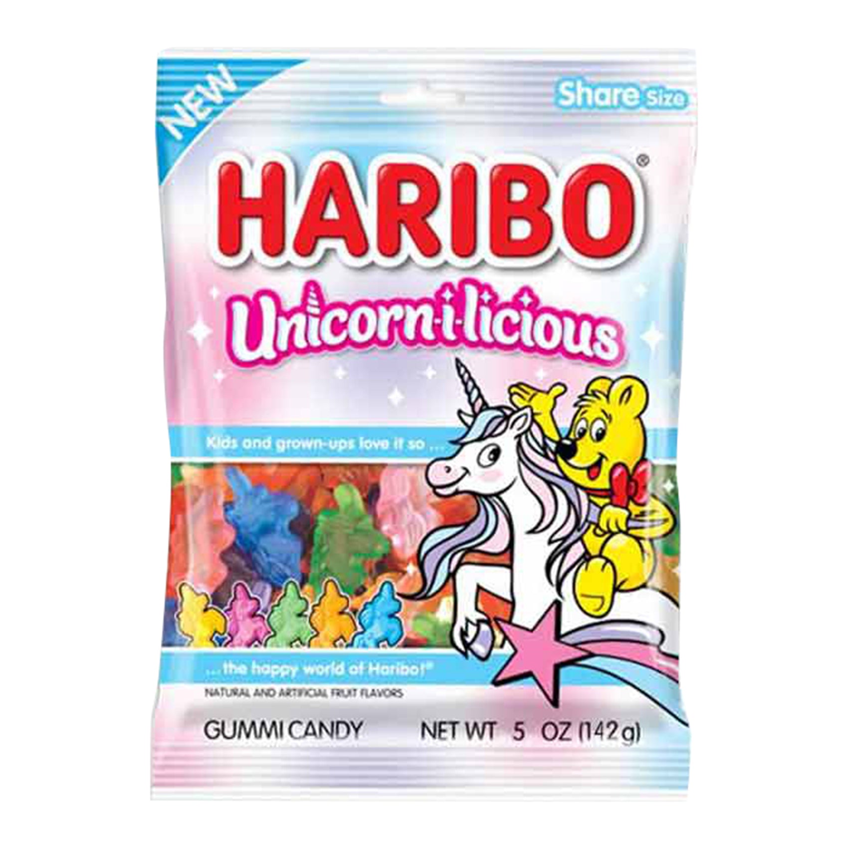 Haribo Unicorn-i-licious, 5oz, 12ct Case