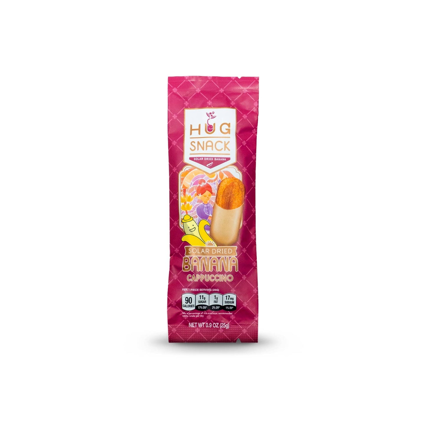 Hug Snack, Solar Dried Banana Espresso 12ct