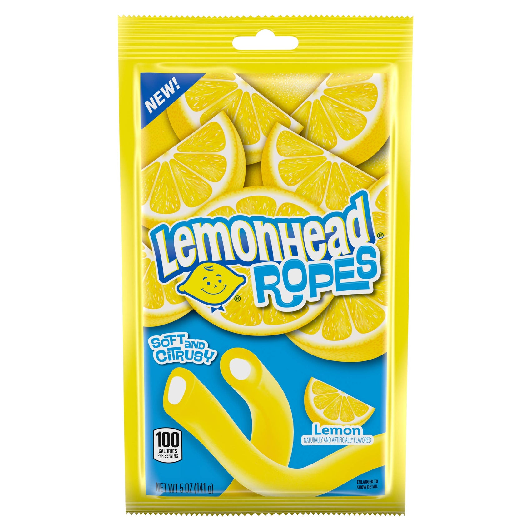 Lemonhead Ropes 5oz, 12ct