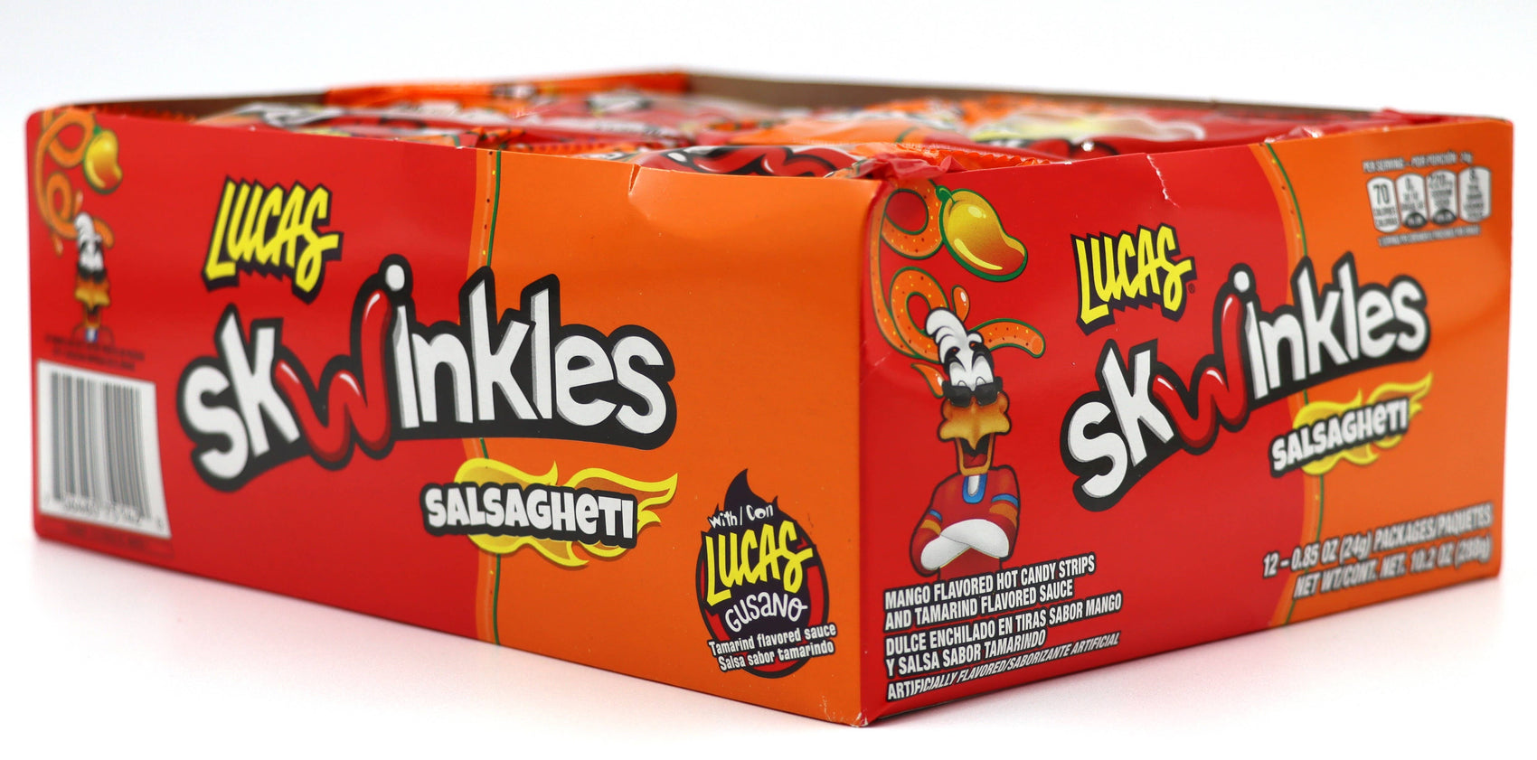 Lucas Skwinkles Salsagheti Mango, 12ct