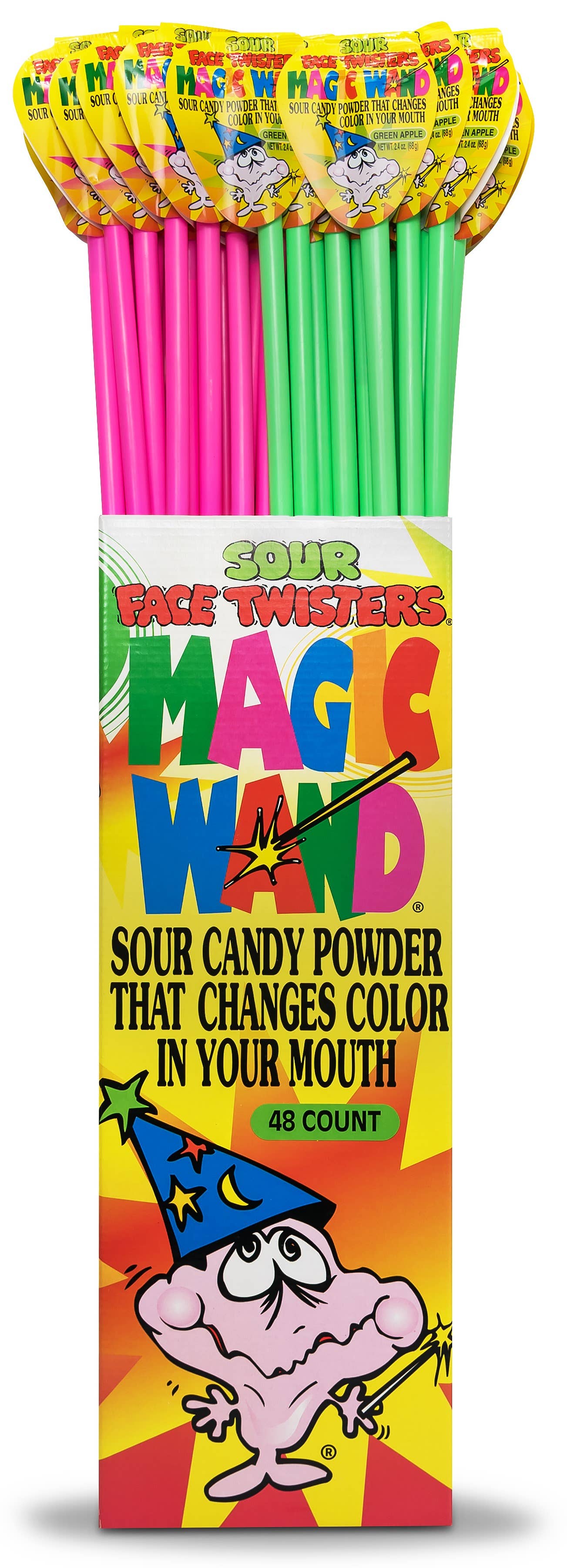 Face Twisters Magic Wand 48ct
