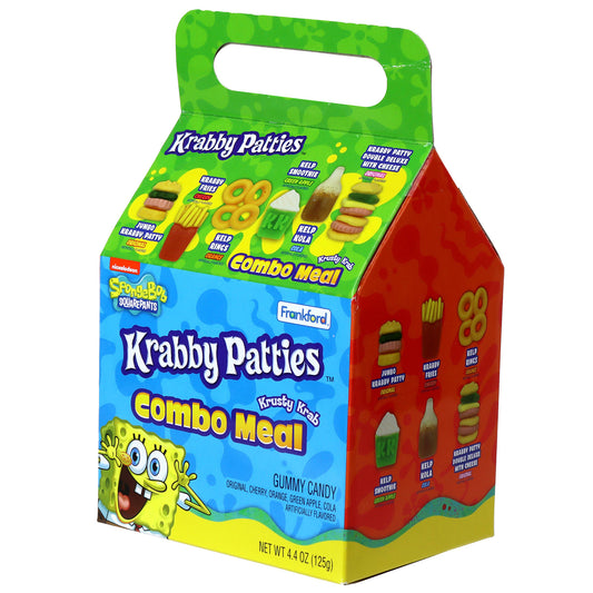 SpongeBob SquarePants Krabby Patties Combo Meal, 4.4oz, 6ct