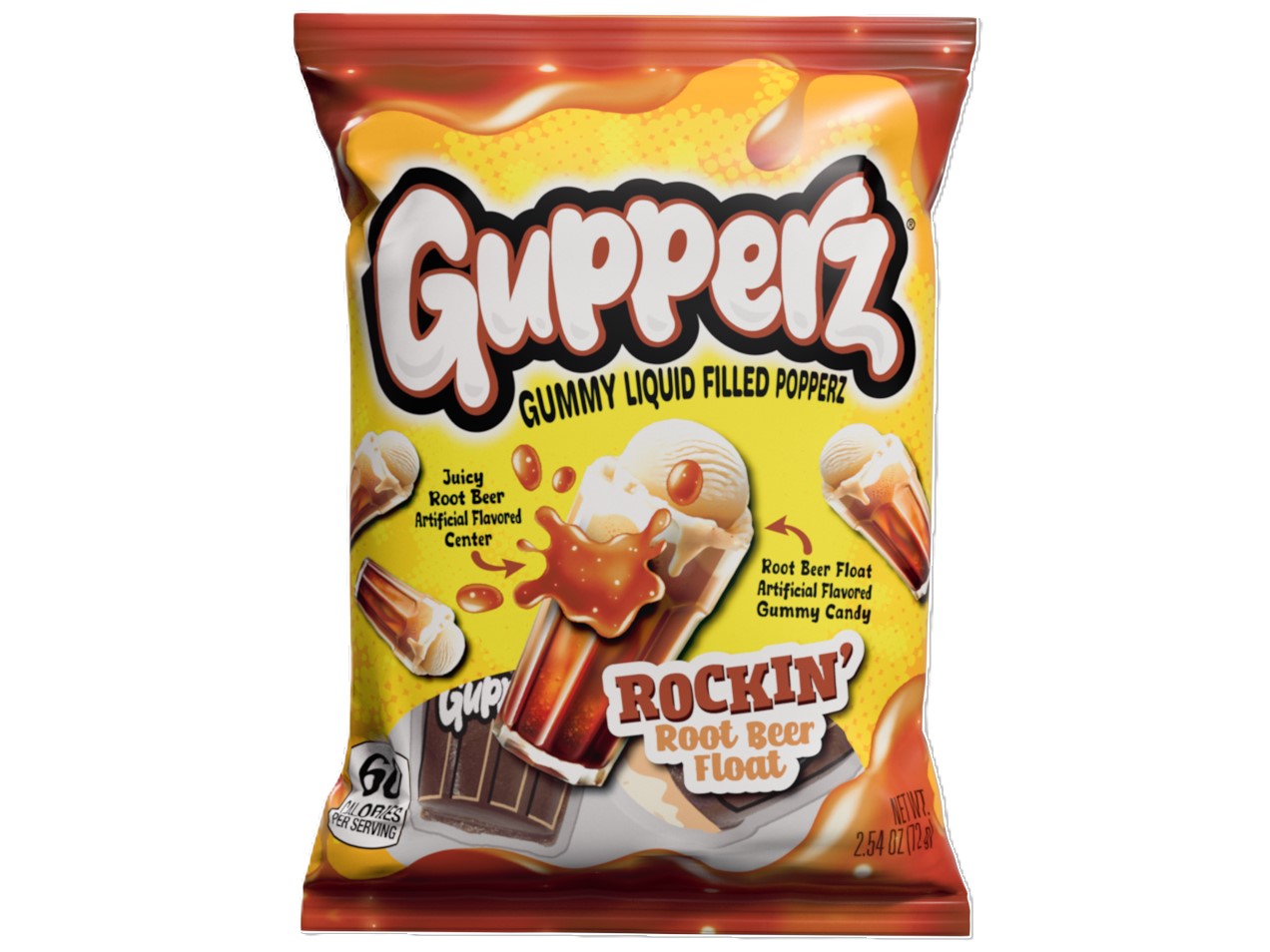 Gupperz Rockin Root Beer Float 2.54oz 12ct