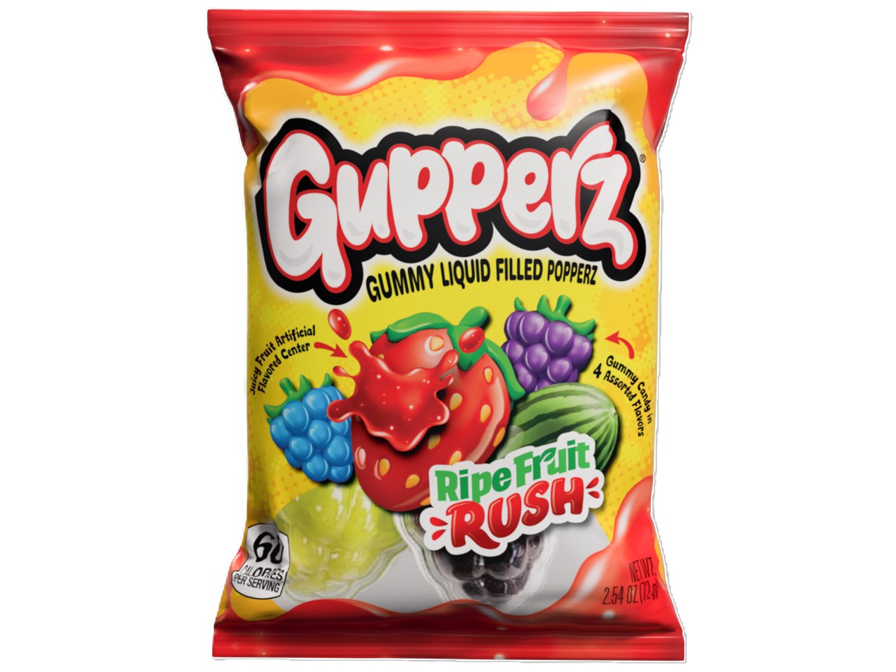 Gupperz Ripe Fruit Rush 2.56oz 12ct