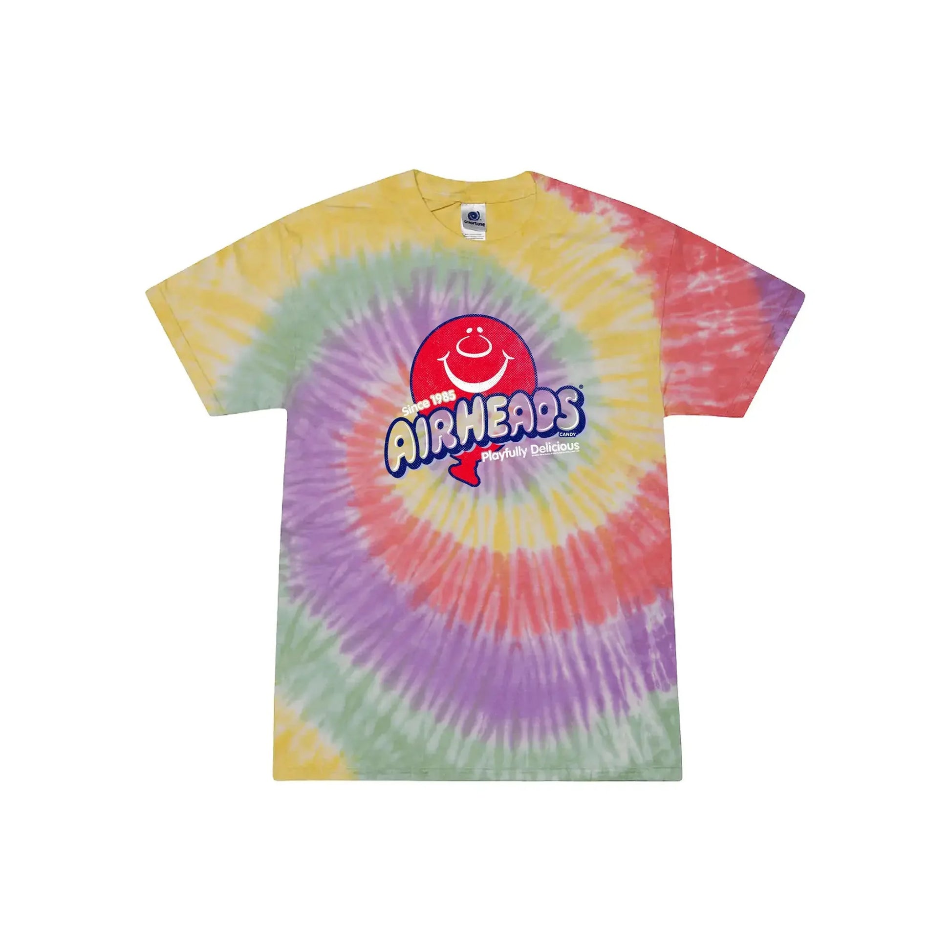 Airheads Playfully Delicious Since 1985 Unisex Tie-Dye Tee