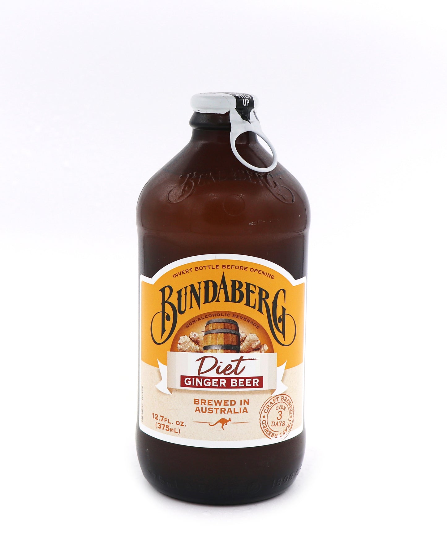 Bundaberg Ginger Beer Diet, 24ct Glass Bottles