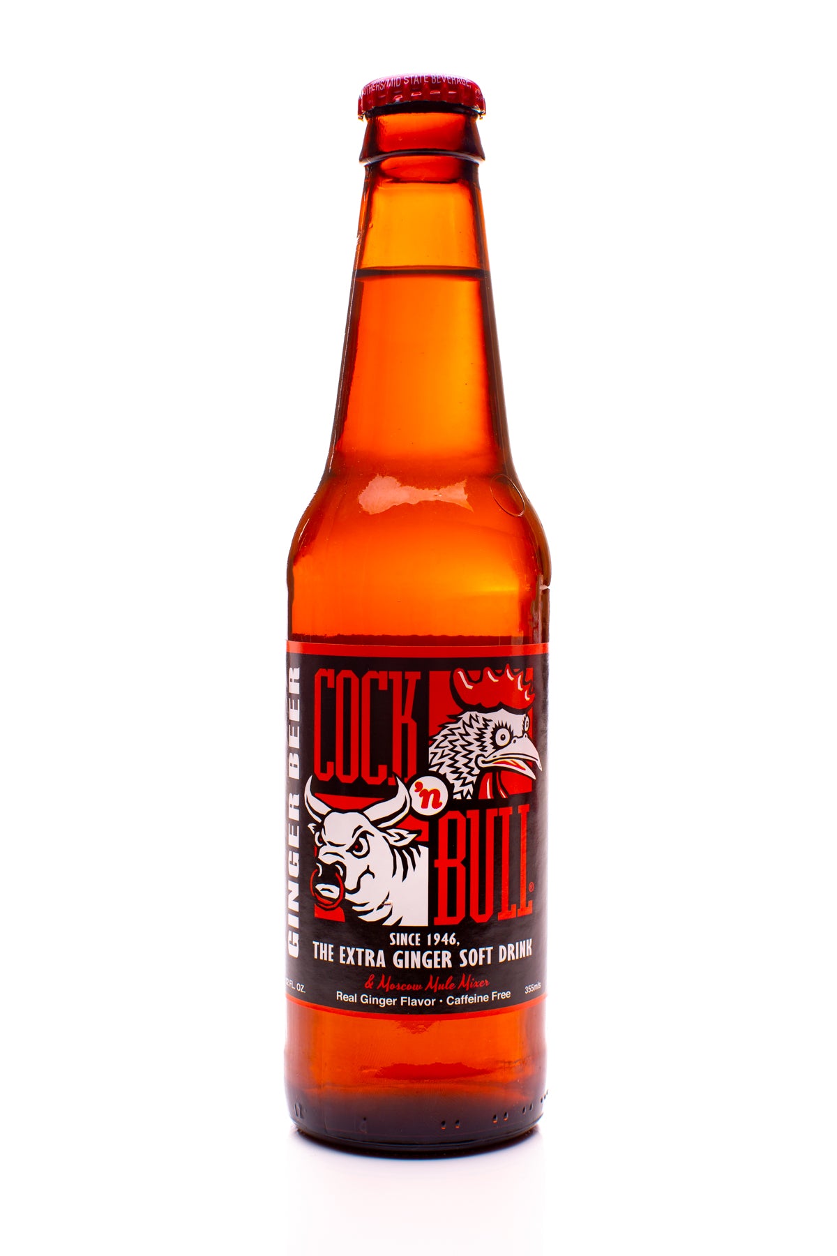 Cock'n Bull Ginger Beer, 24ct Glass Bottles