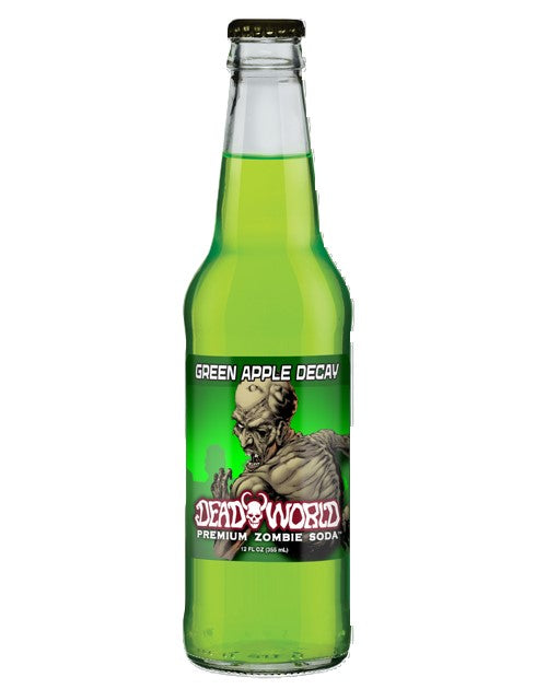 Dead World Zombie Soda Green Apple Decay 24ct