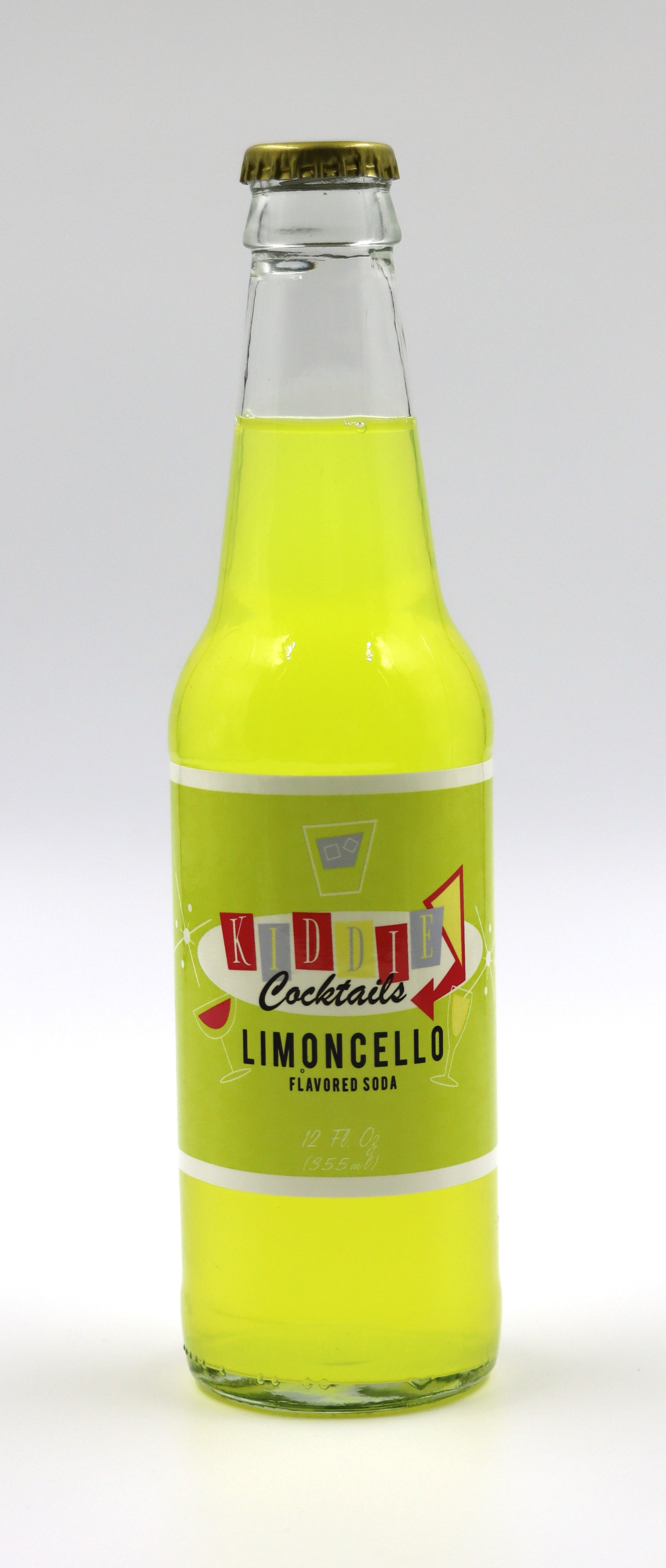 Kiddie Cocktails Limoncello Flavored Soda 24ct