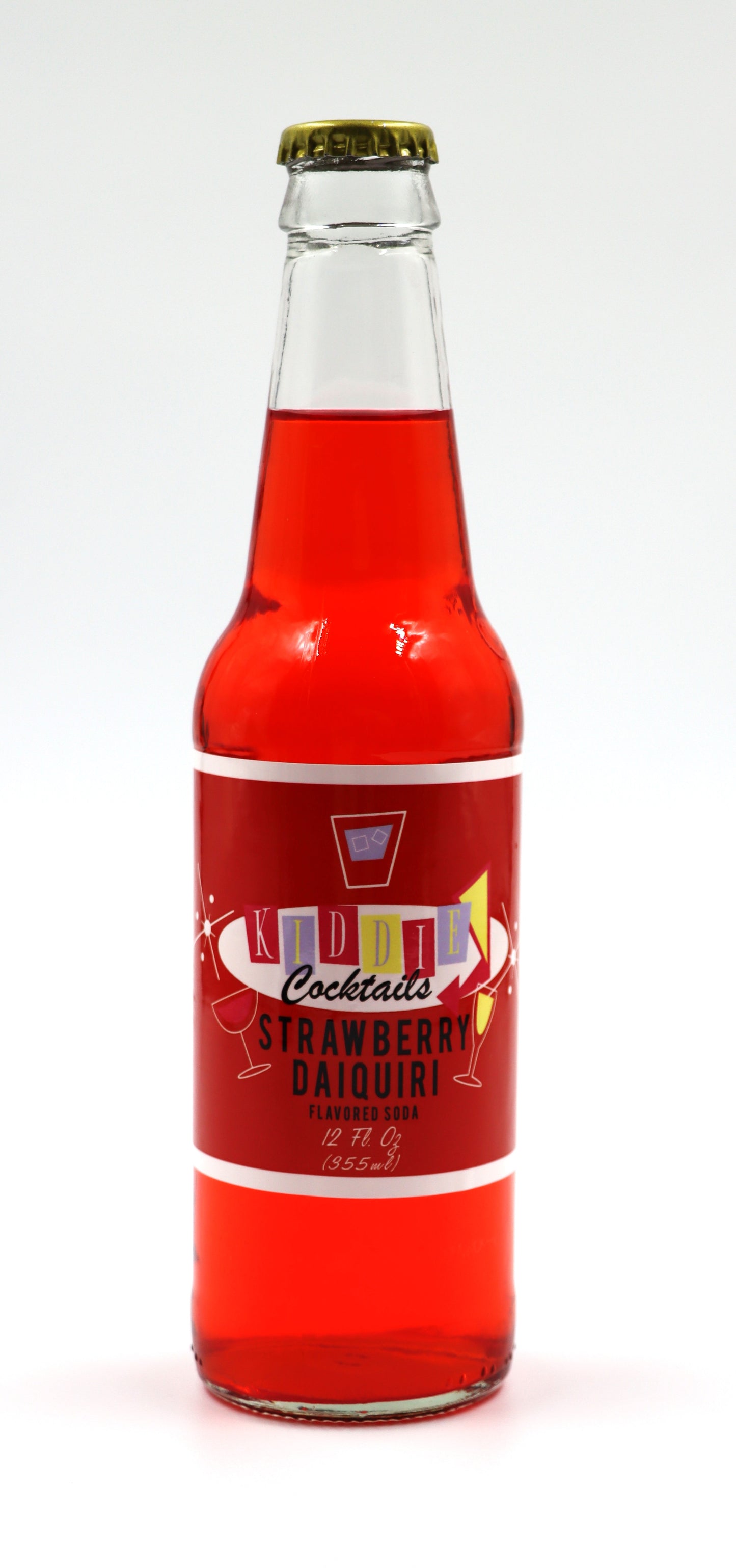 Kiddie Cocktails Strawberry Daiquiri Soda 24ct