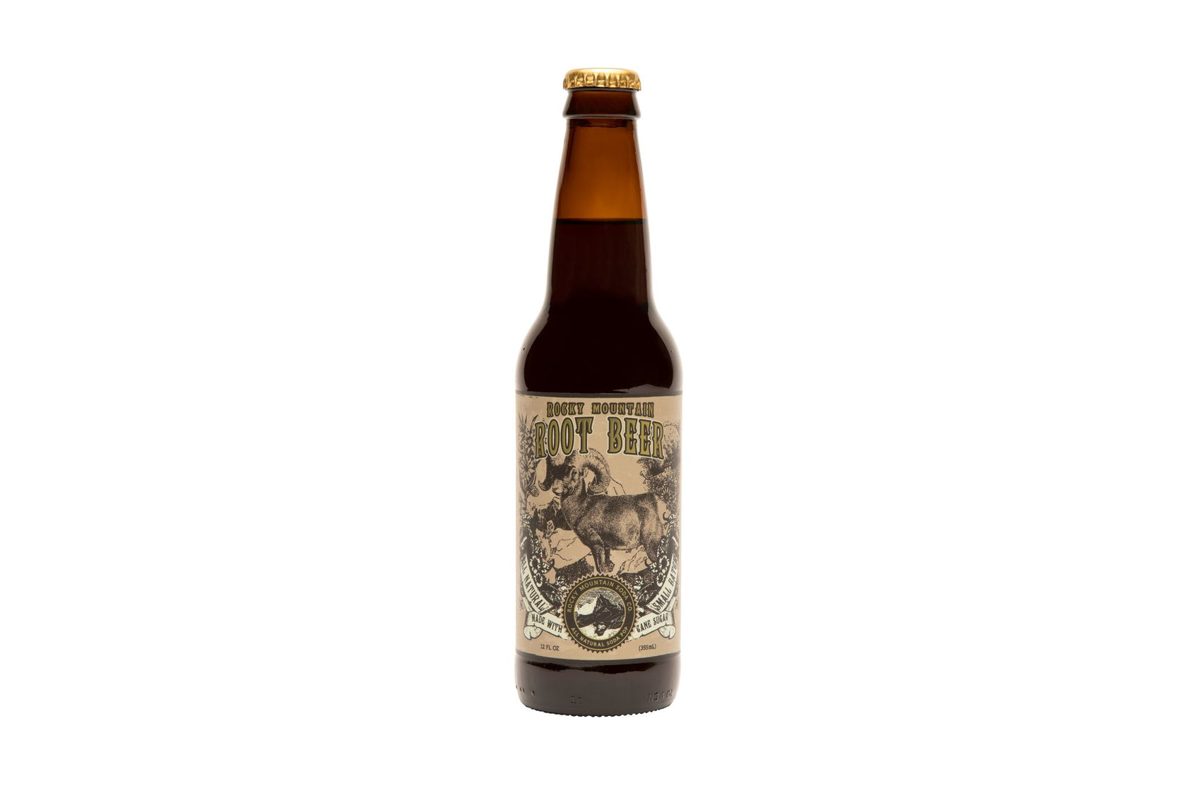 Rocky Mountain Root Beer 24ct Glass Bottle