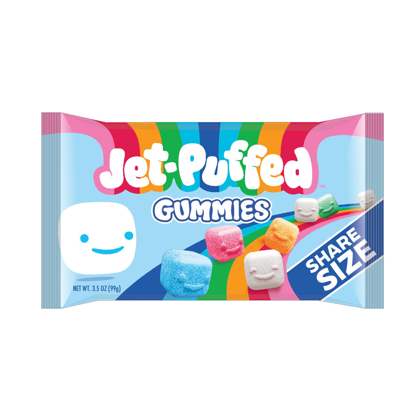 Jet-Puffed Marshmallow Flavored Gummies 3.5oz 12ct