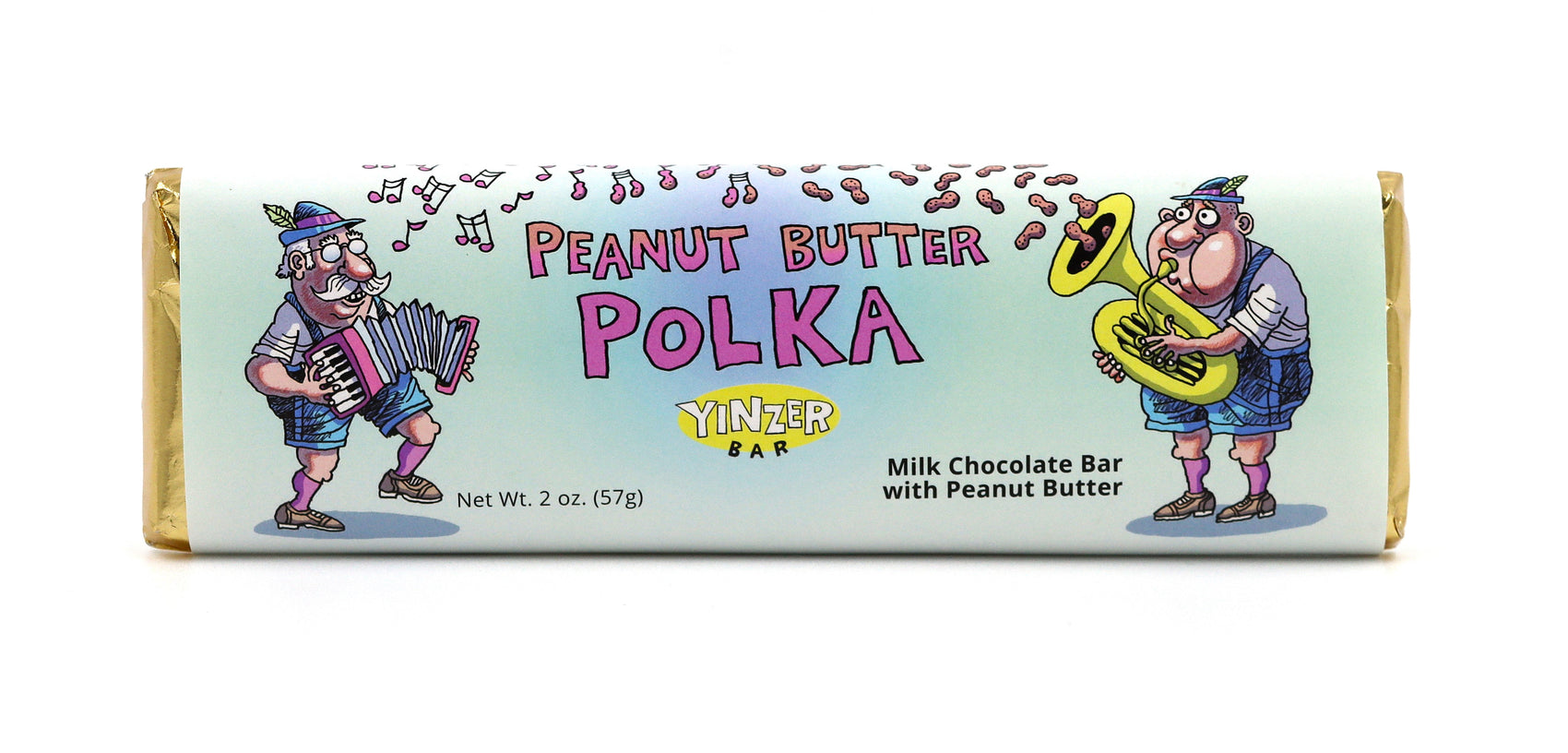 Yinzer Bar M/C Peanut Butter Polka 2oz, 36ct