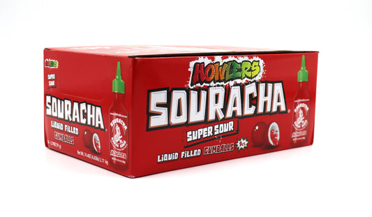 Howler's Souracha Liquid Filled Gumballs 9pc Tube, 24ct