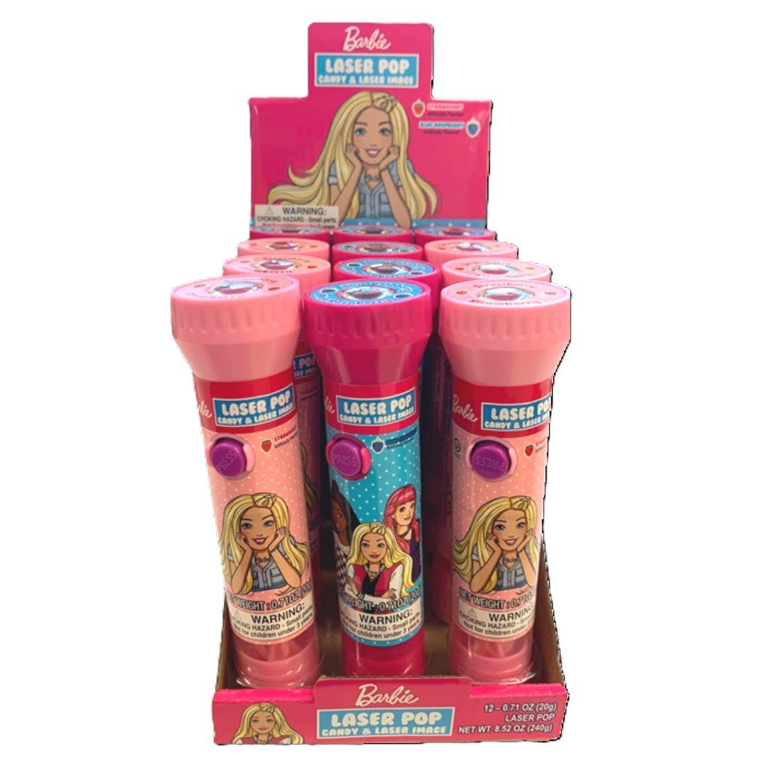 Barbie Laser Pop, Candy & Laser Image, 12ct