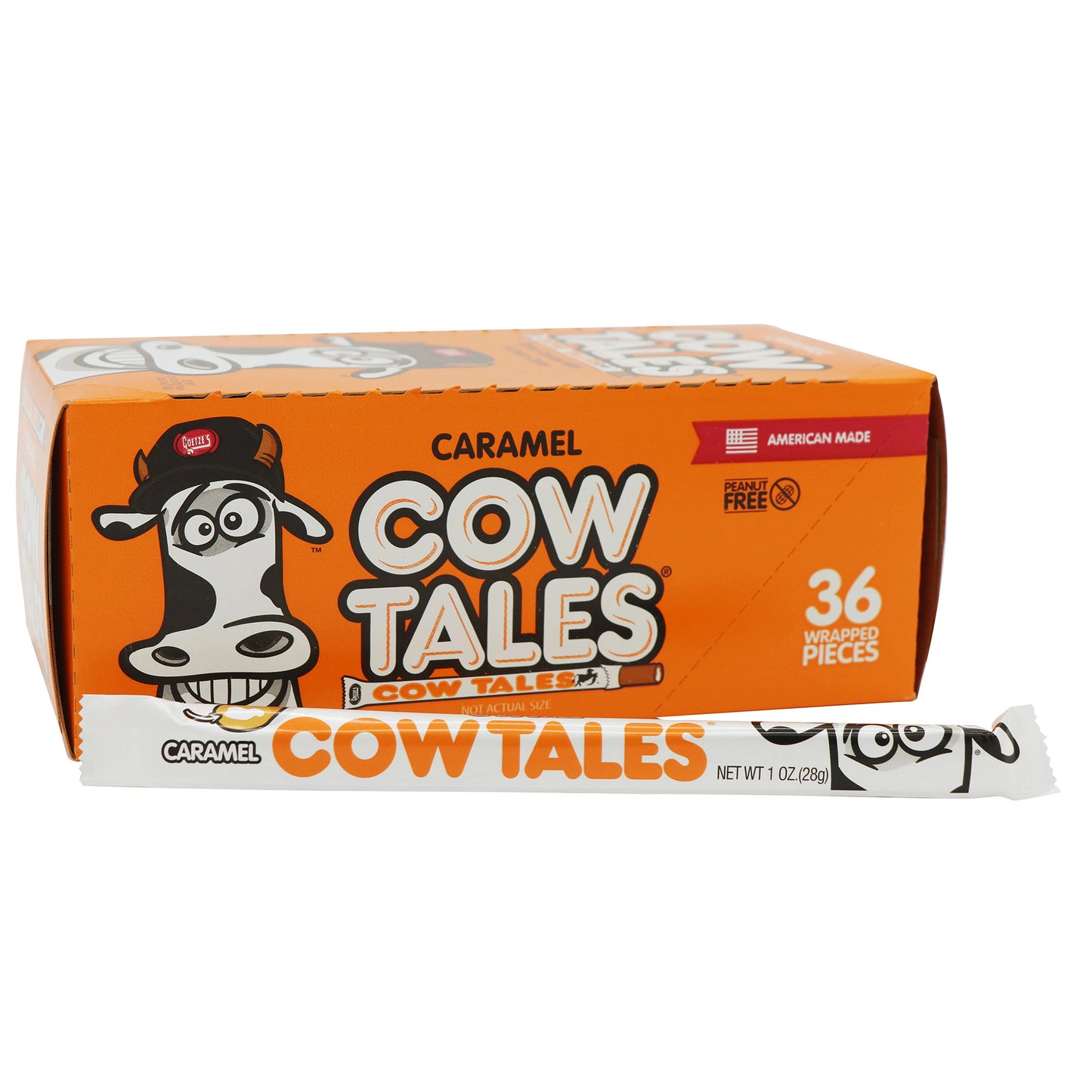 Cow Tales Vanilla Caramel Candy, 1oz, 36 Ct Case