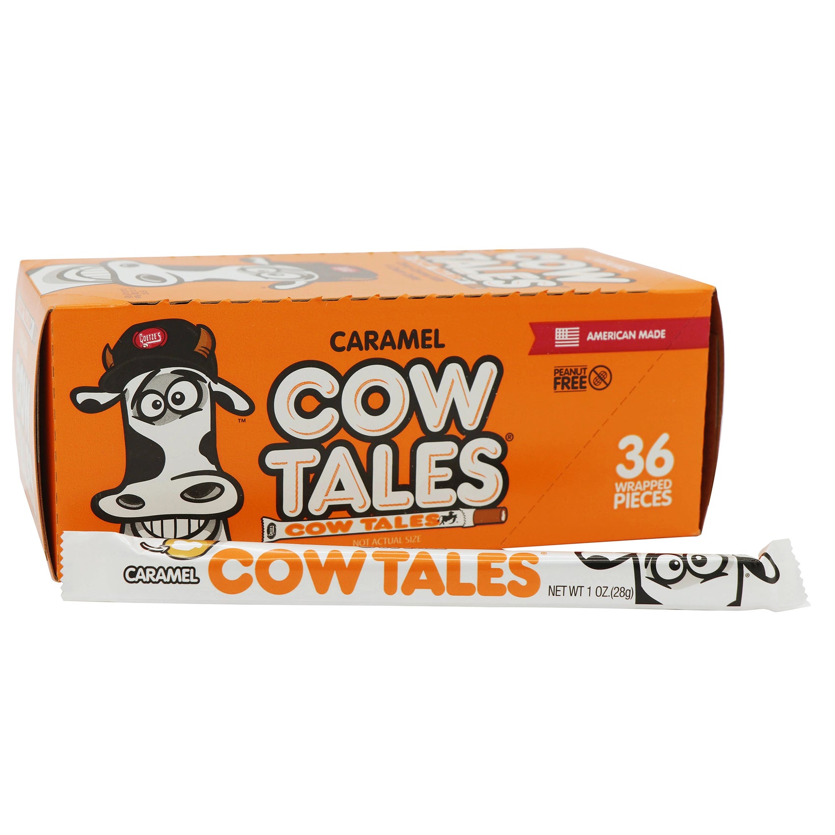 Cow Tales Vanilla Caramel Candy, 1oz, 36 Ct Case