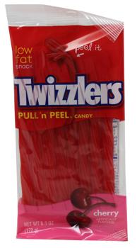 Twizzlers Pull 'n' Peel Cherry, 6.1oz, 12ct