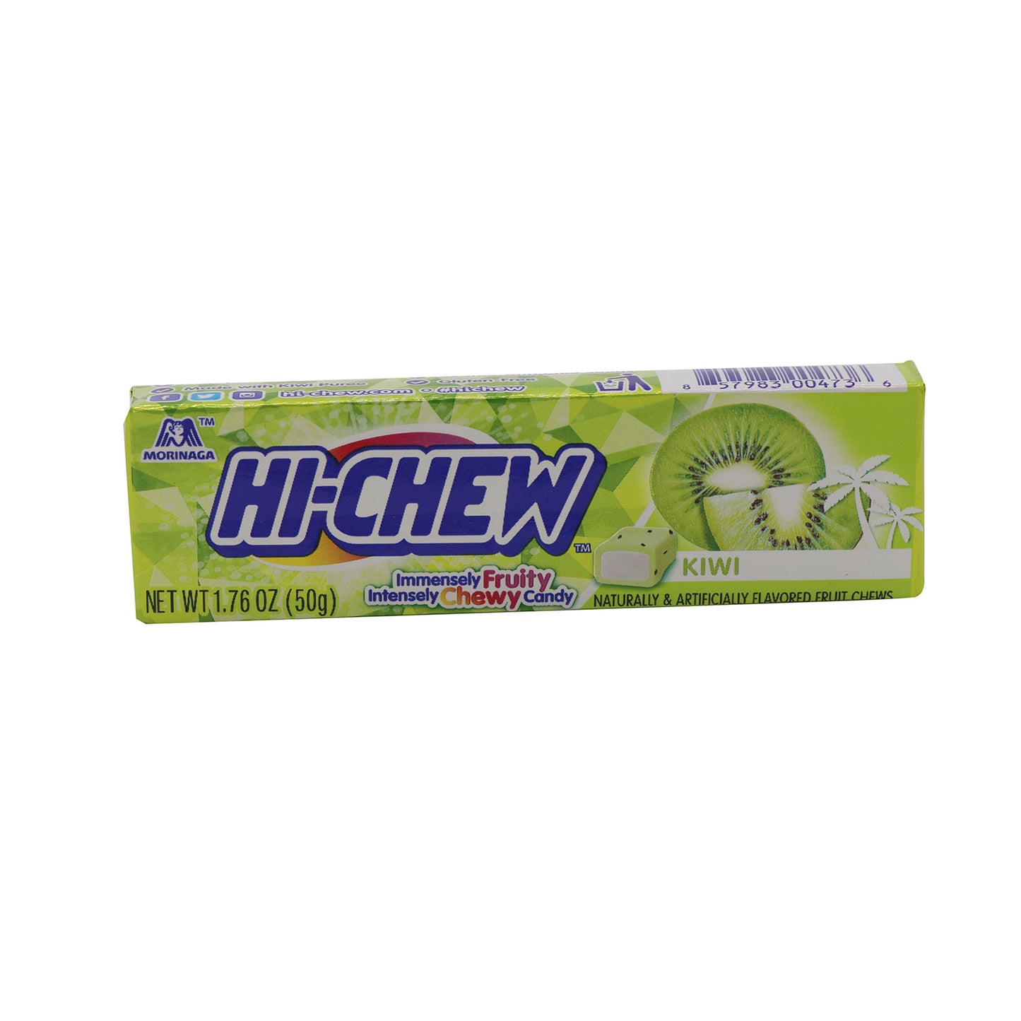 Hi-Chew Candy Kiwi Flavored, 15ct