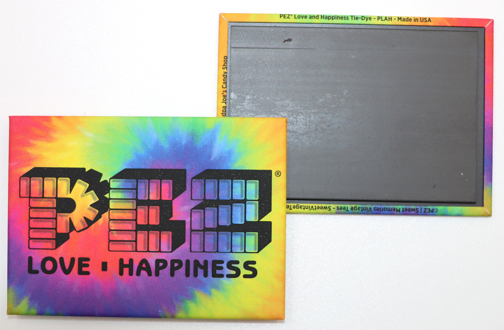 Magnet 5ct Pez Tie-Dye Love & Happiness