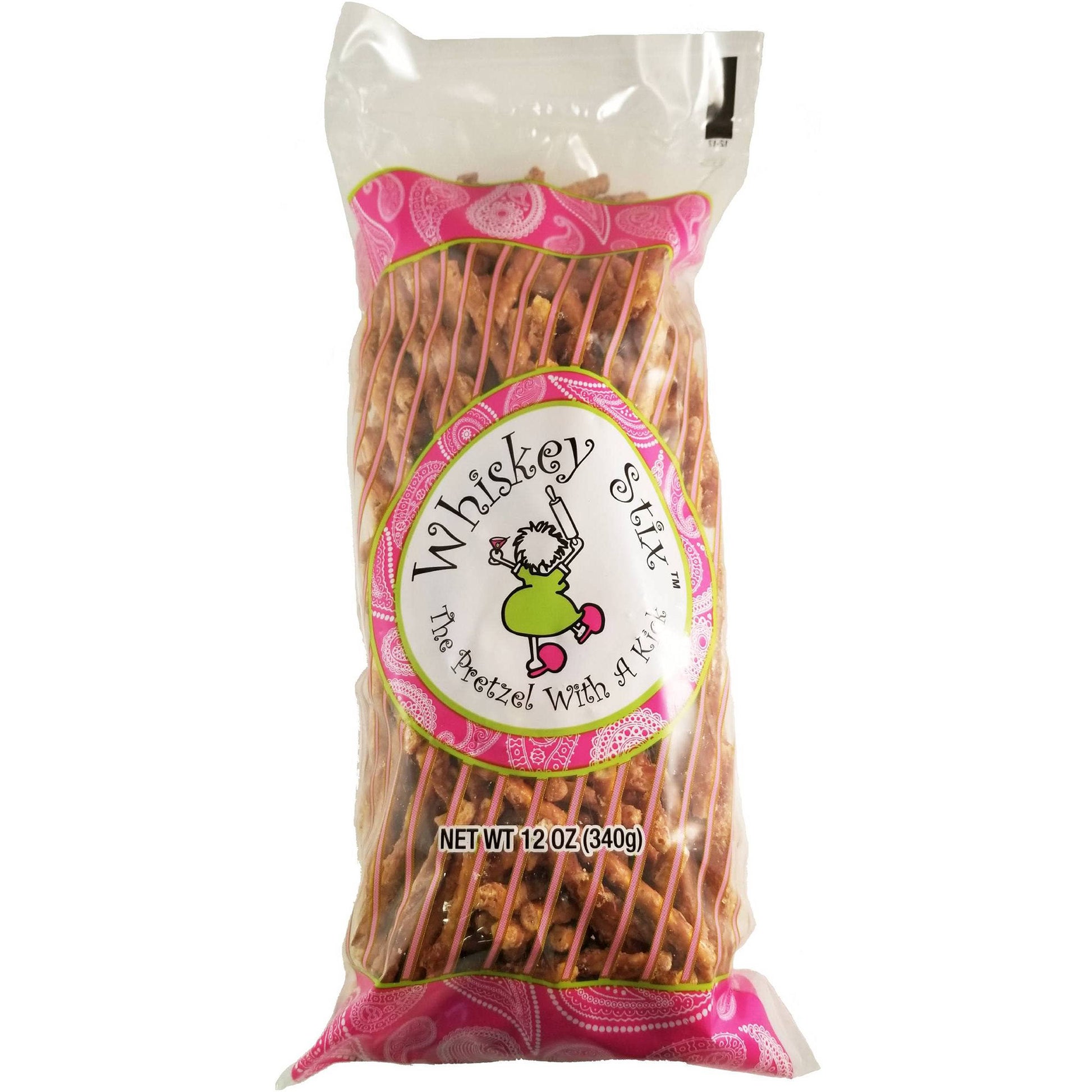 Whiskey Stix, 12oz Bag, The Pretzels with a Kick!