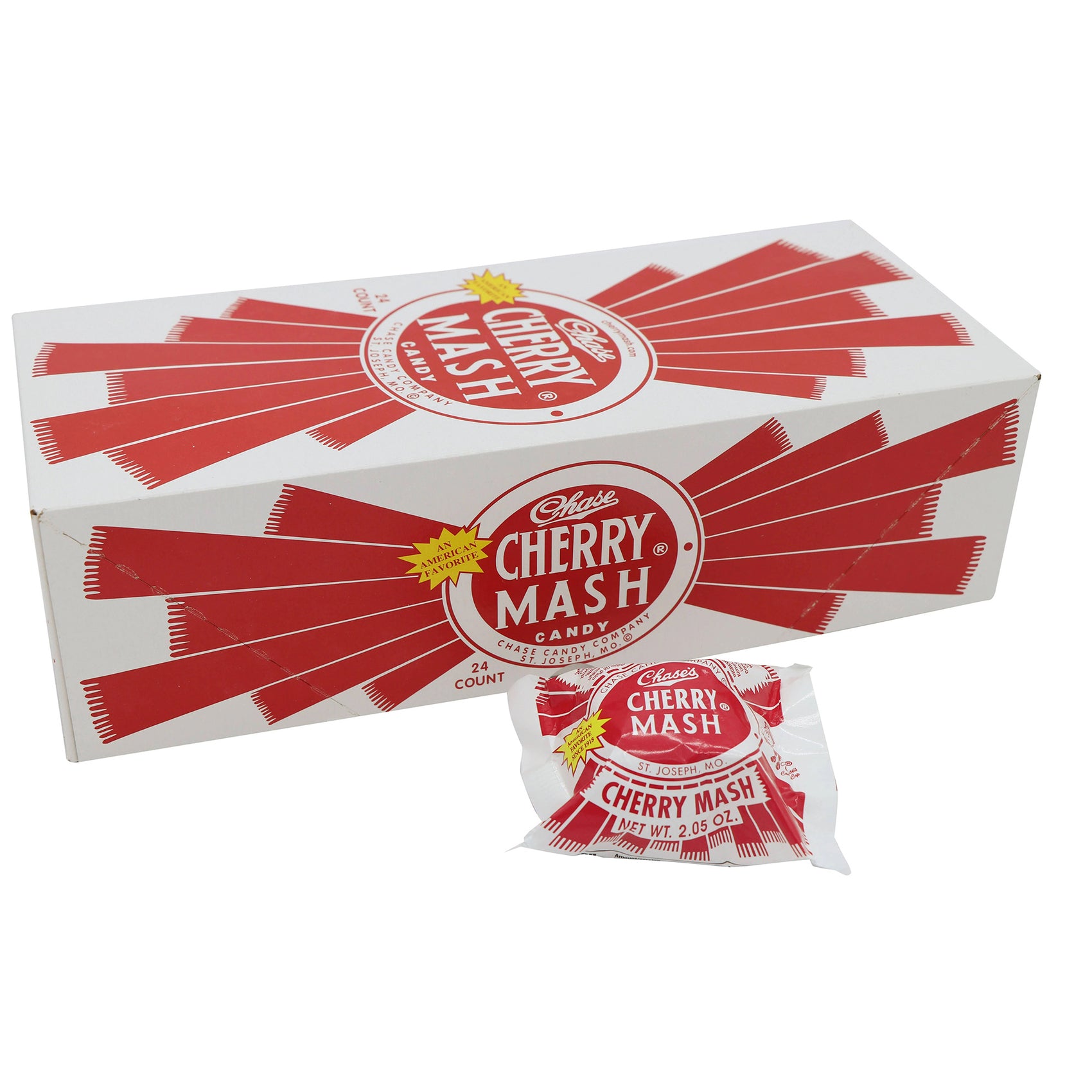 Chase's Cherry Mash, 2.05oz, 24ct Case