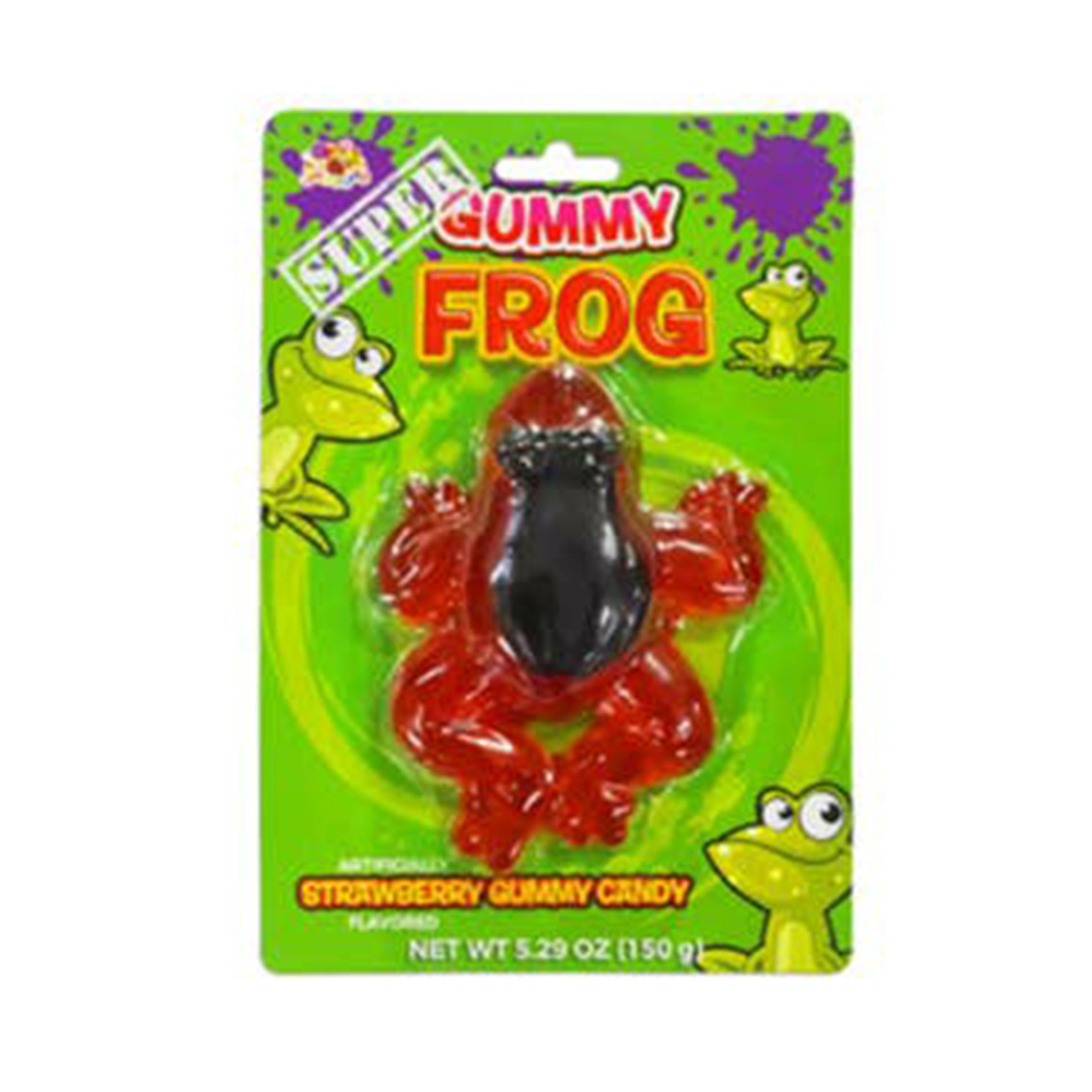 Albert's Super Gummy Frog, 5.29oz, 12ct