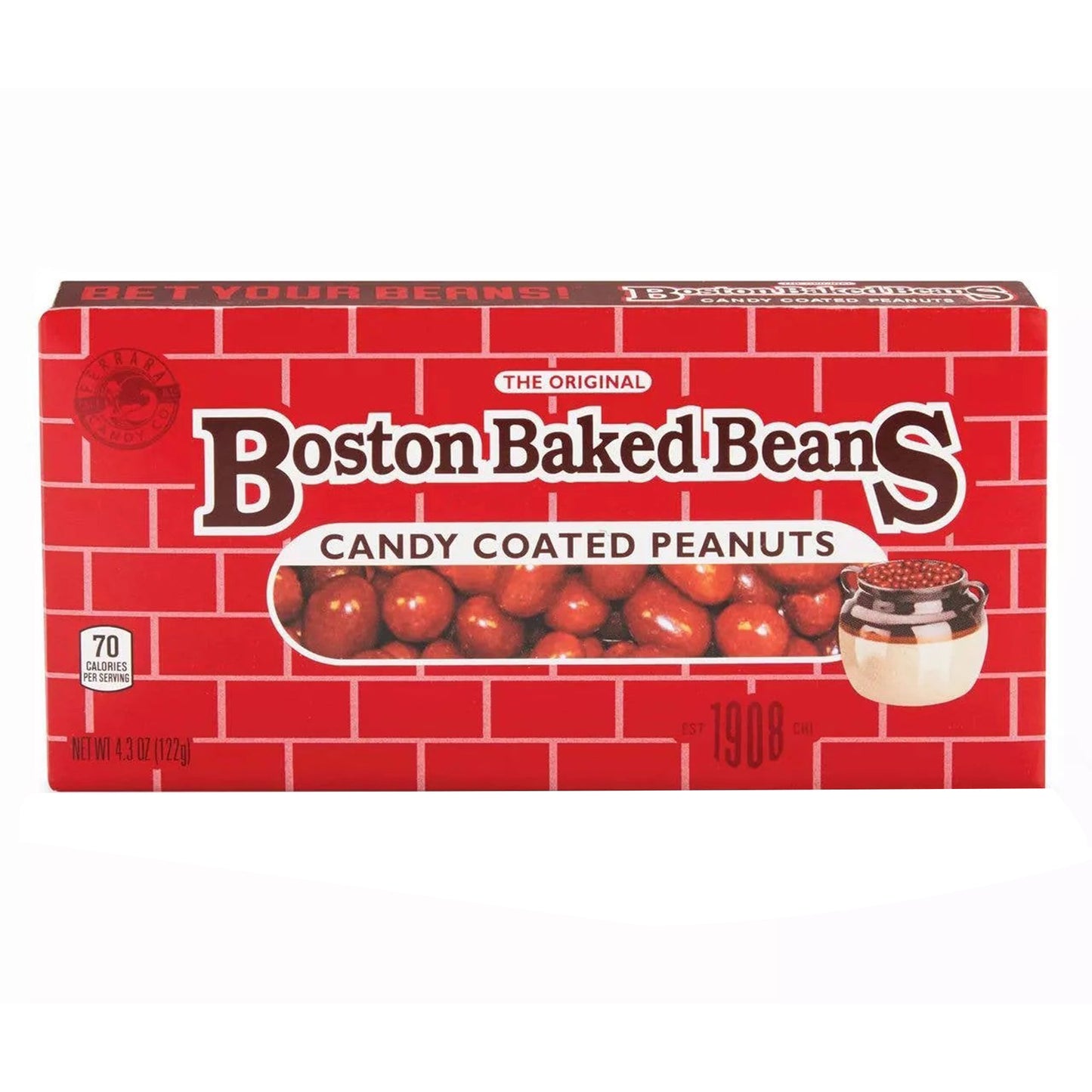 Boston Baked Beans Candy 4.3oz Theater Box, 12ct