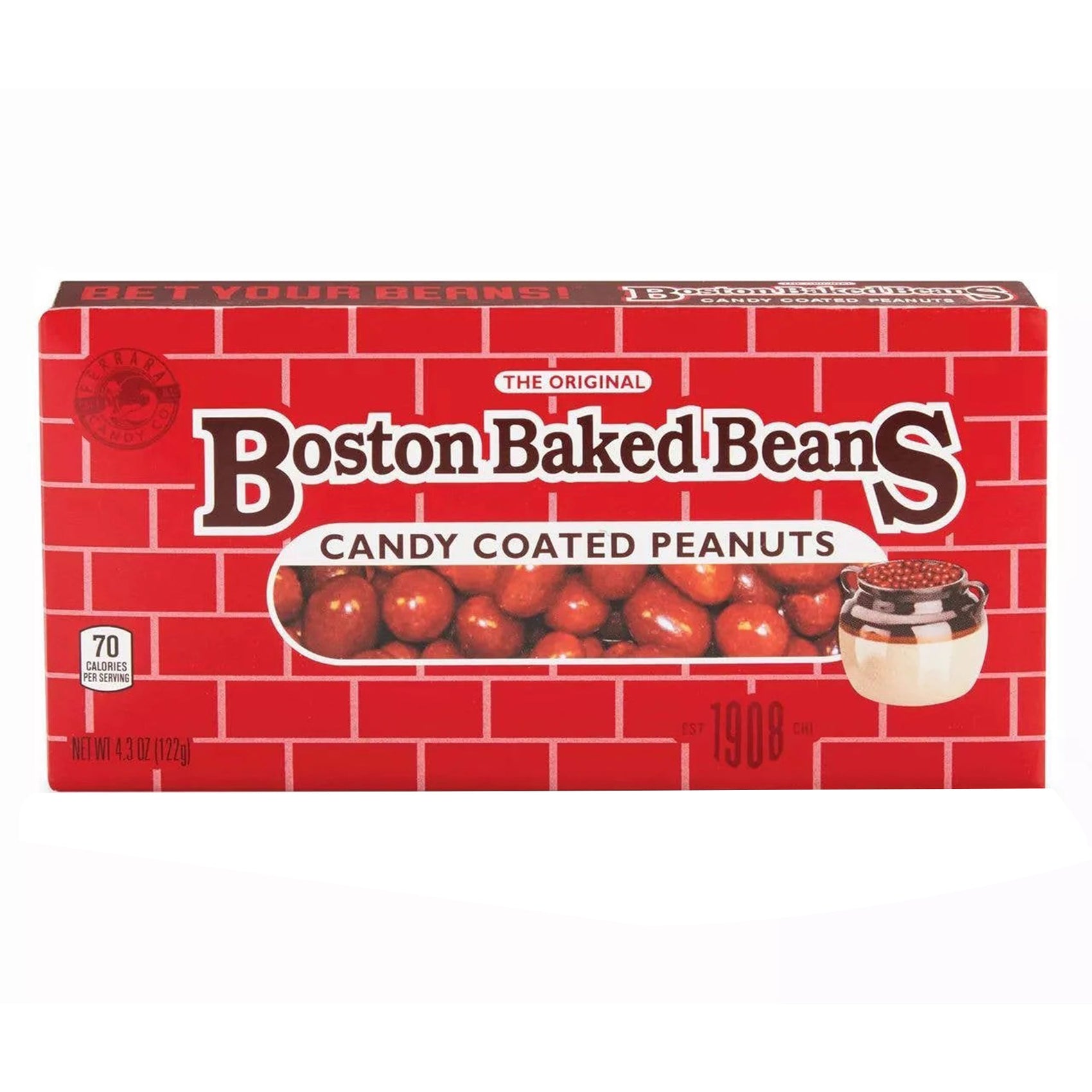 Boston Baked Beans Candy 4.3oz Theater Box, 12ct