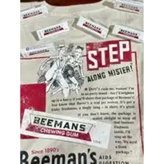 Step Along Vintage Gum Beemans Ad Tee, T-Shirt
