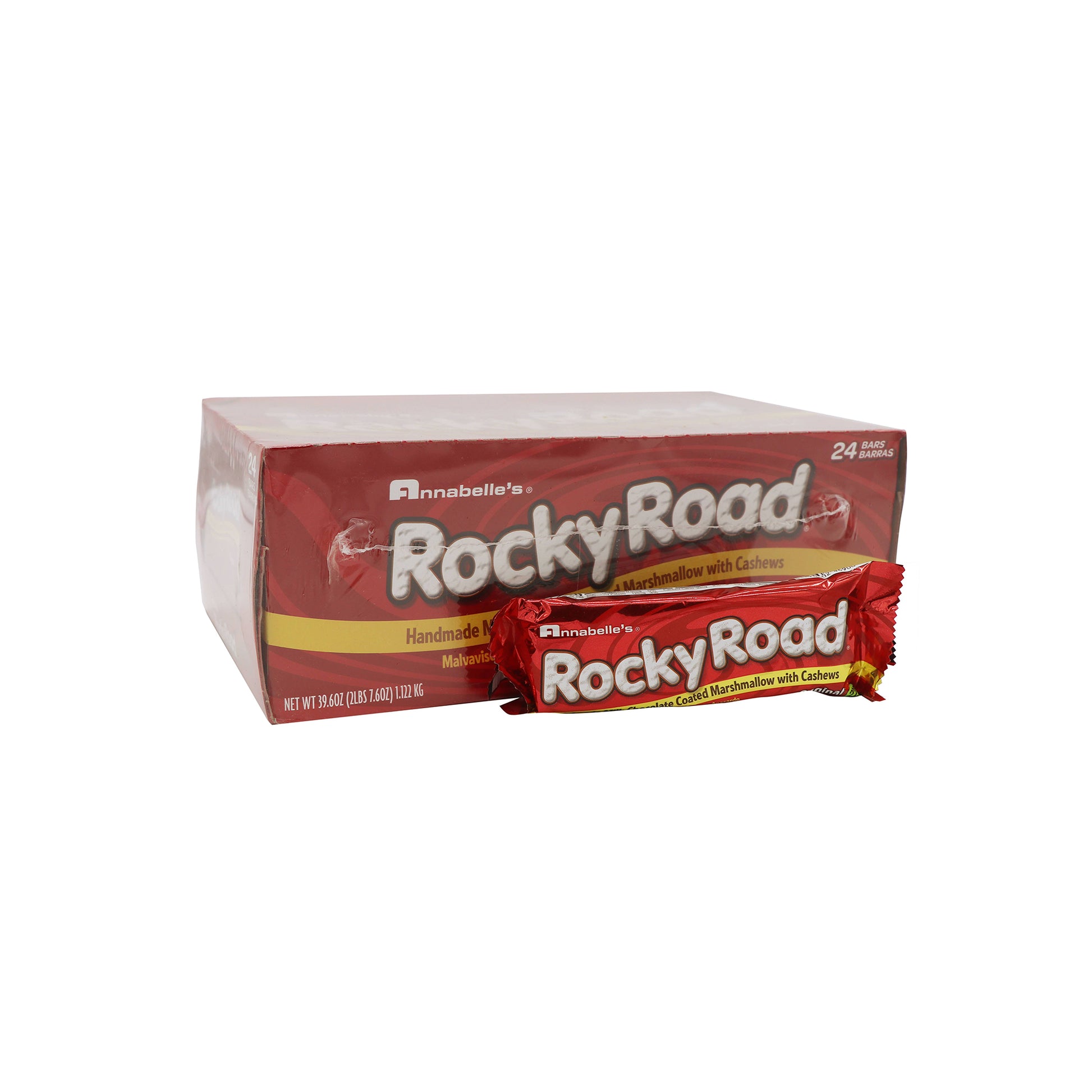 Rocky Road Candy Bar, 1.65oz, 24ct Case