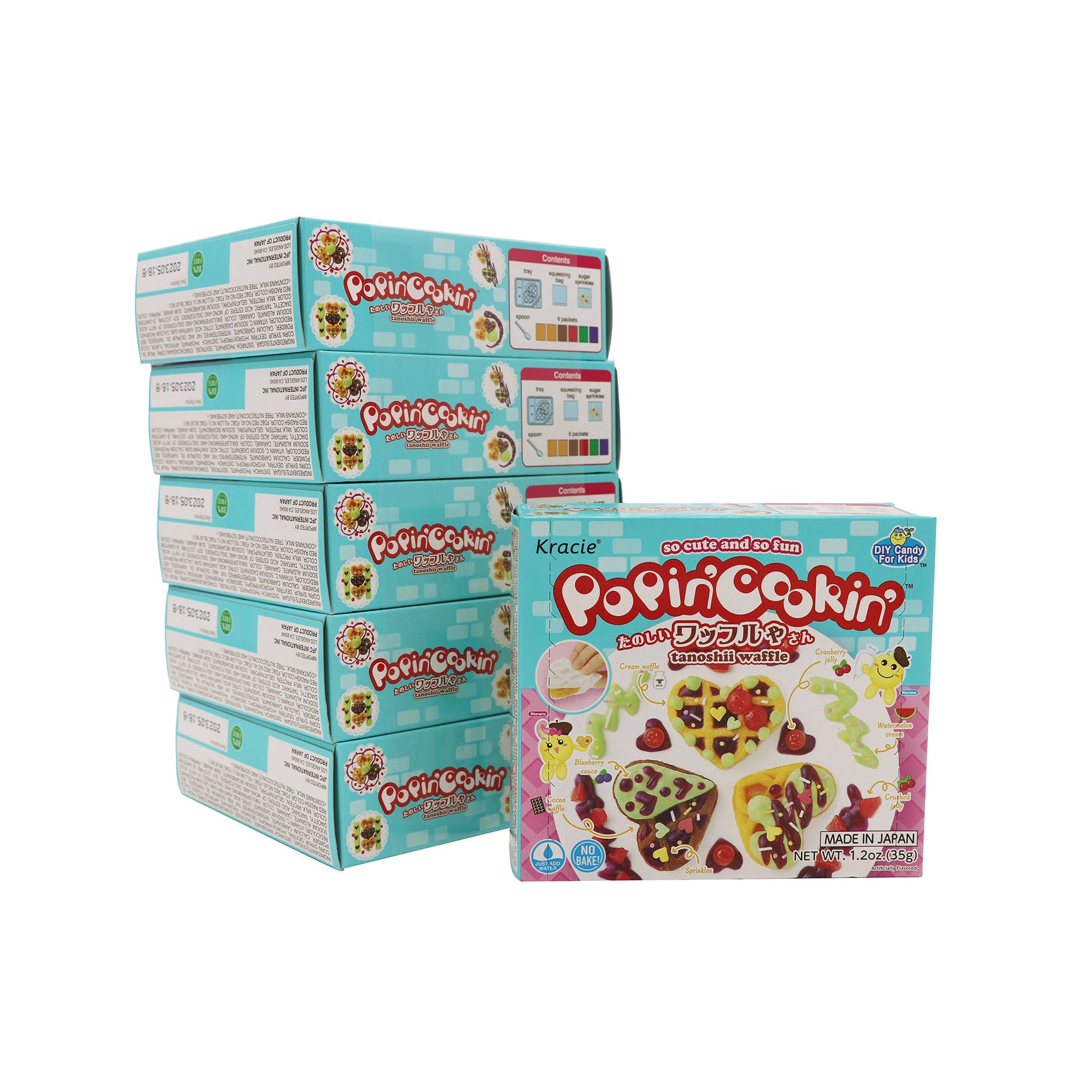 Popin' Cookin', Waffle Kit, 5ct