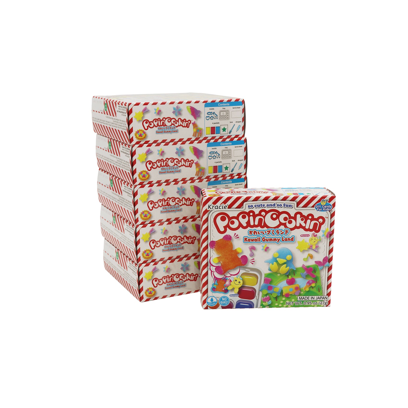 Popin' Cookin', Gummi Land Kit, 5ct