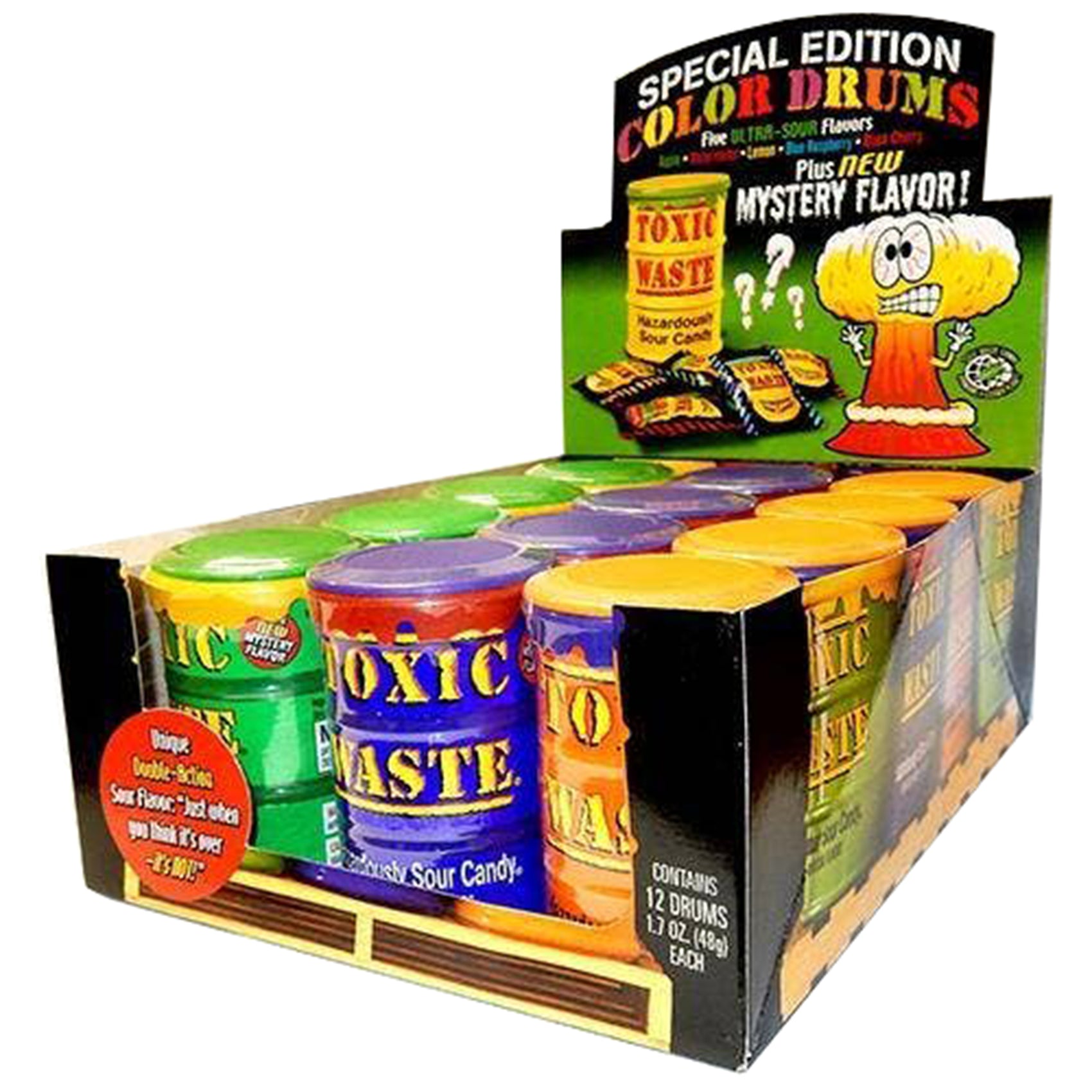 Toxic Waste Limited Edition Barrels, 1.7oz, 12ct Case