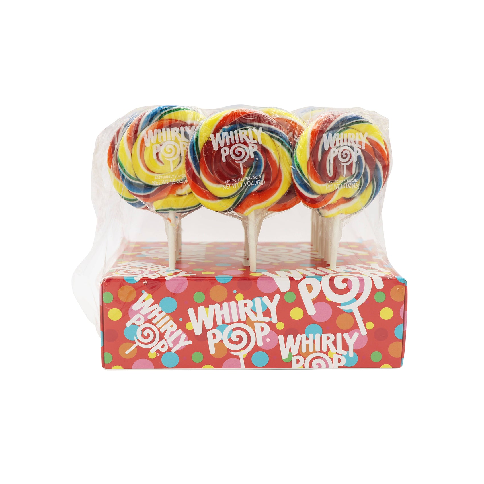 Whirly Pops Rainbow, 1.5oz, 24ct Display
