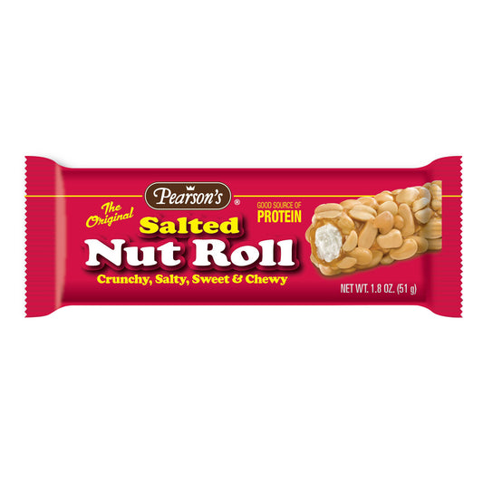 Pearson's Salted Nut Roll, 1.8oz, 24ct Case