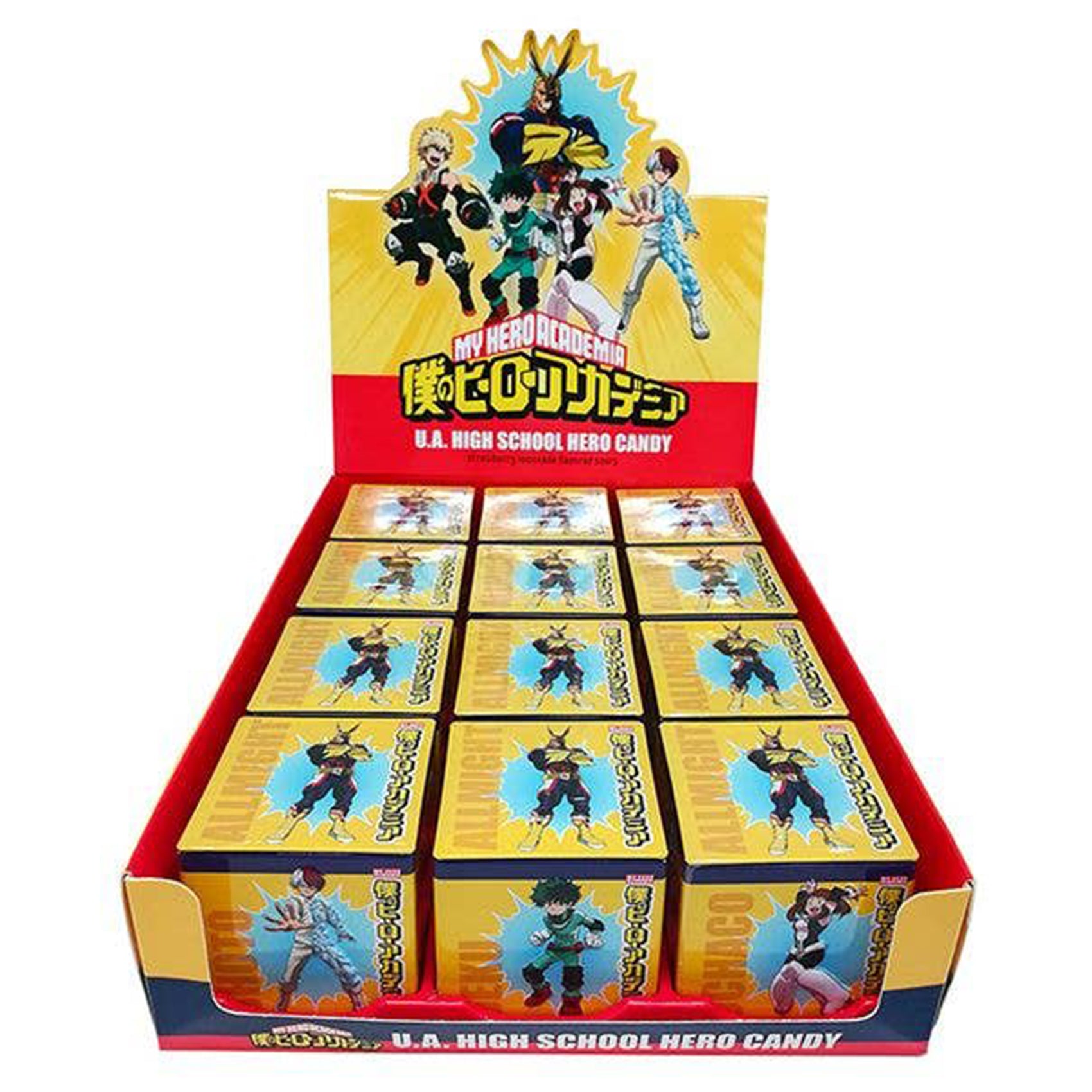 My Hero Academia, U.A. High School Hero Candy, 12ct Tin
