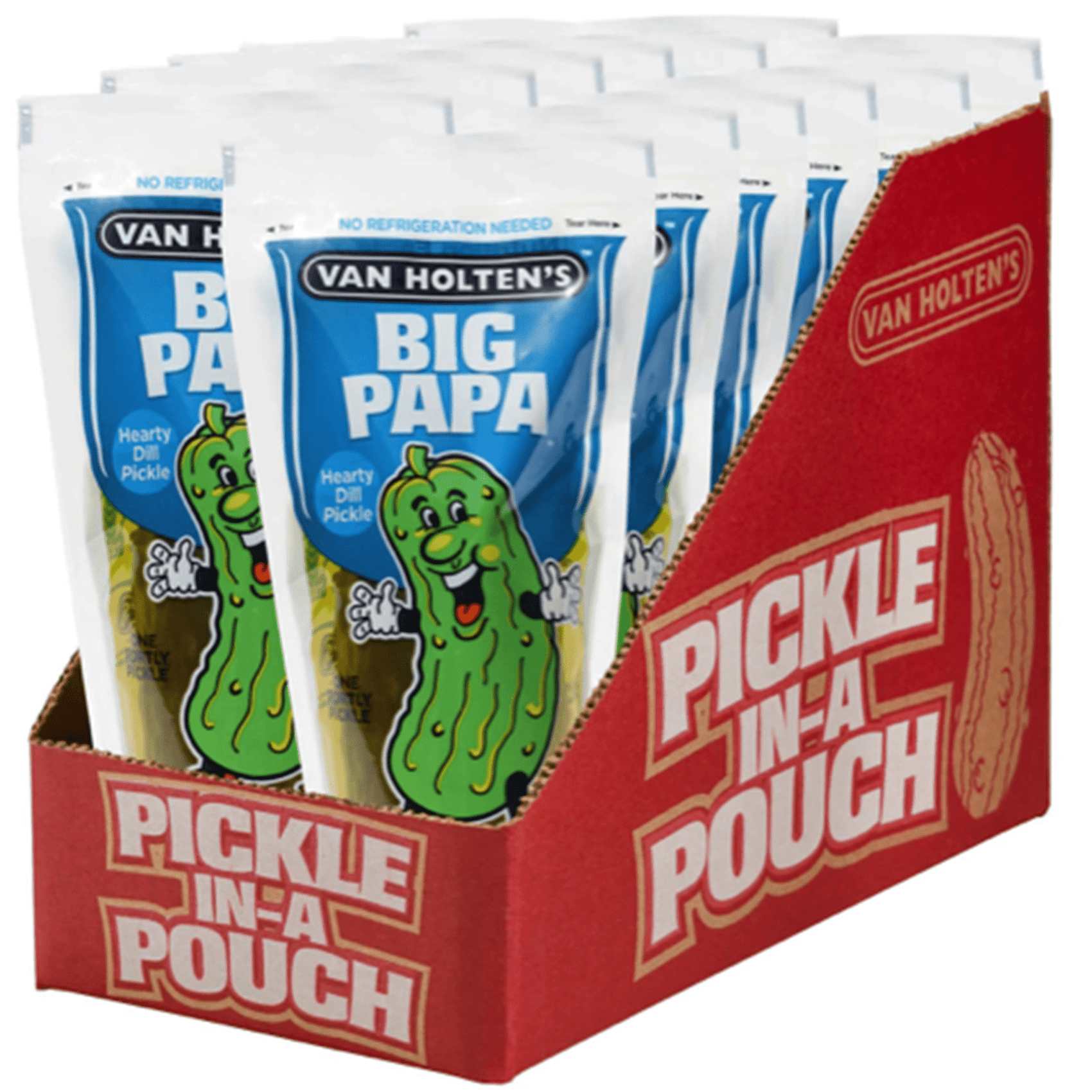 Van Holten's Big Papa, Hearty Dill Pickle, 12ct